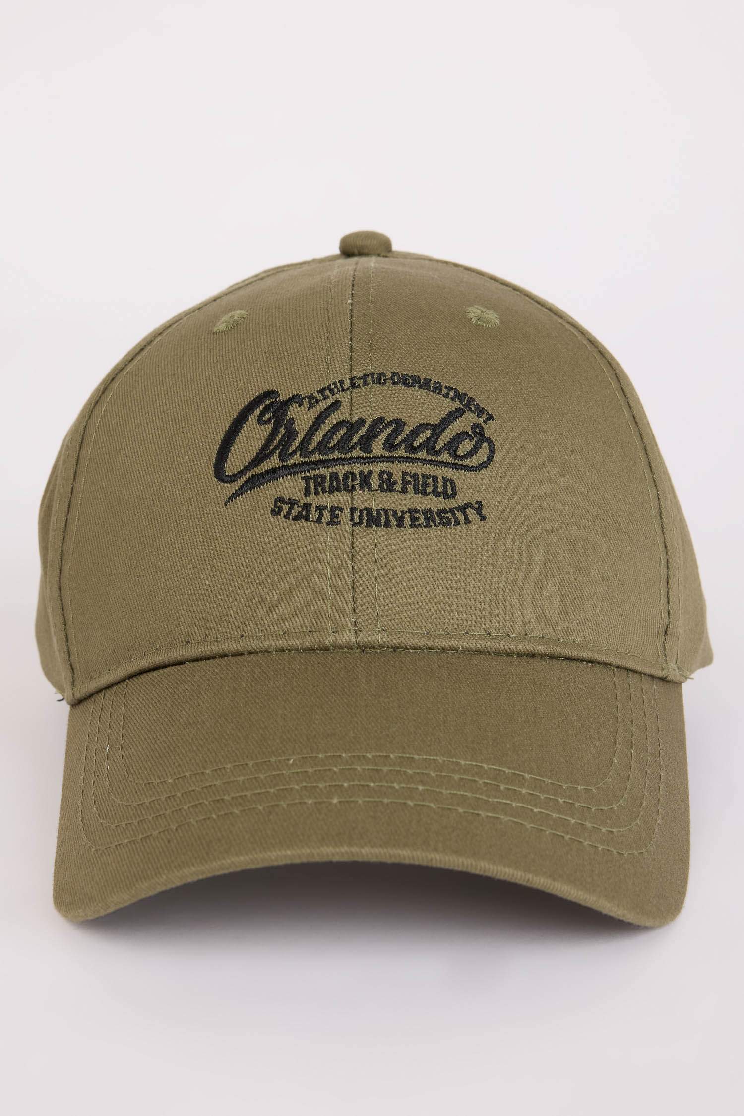 Man Cotton Embroidered Hat