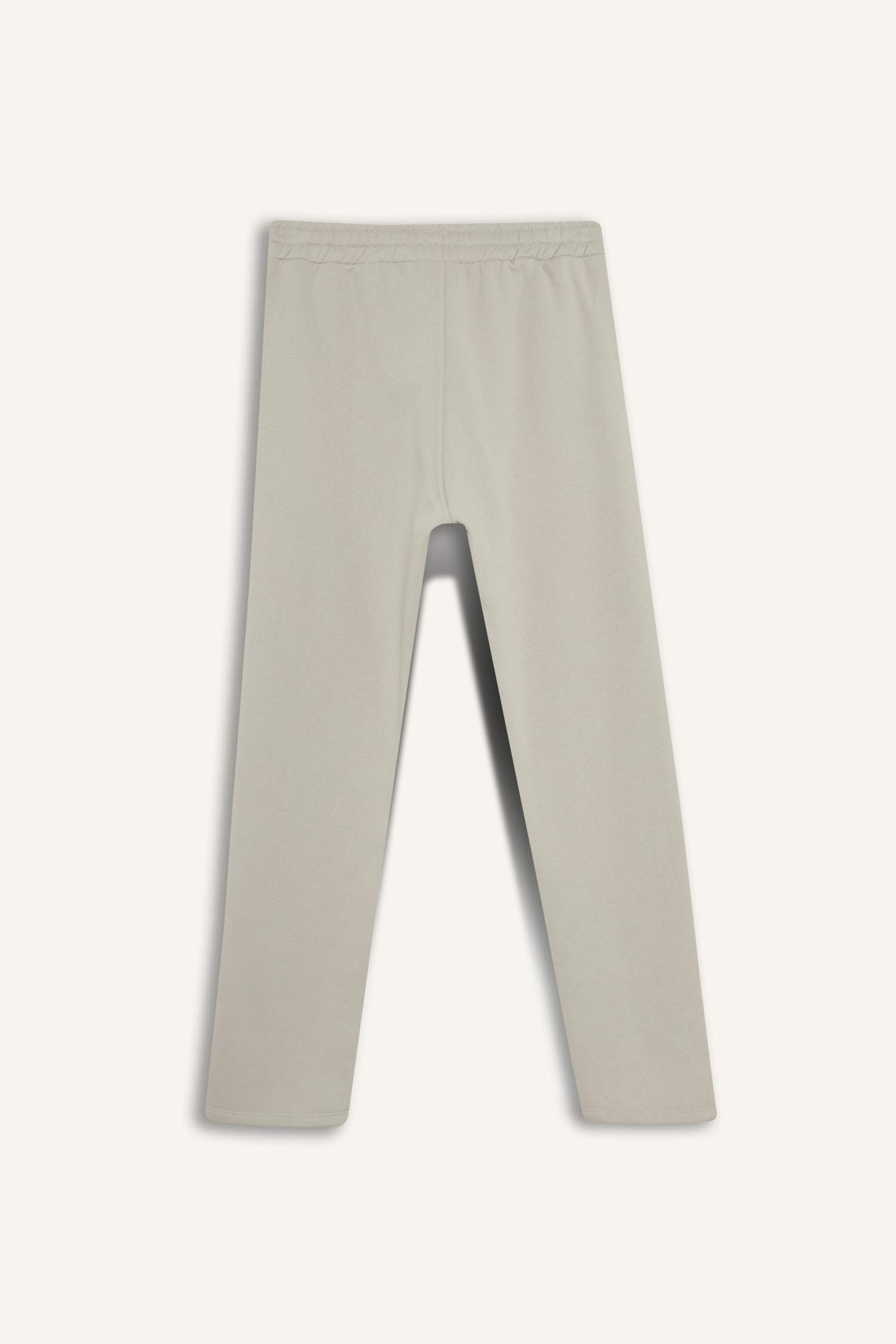 Regular Fit Beli Bağcıklı Cepli Düz Paça Kalın Eşofman Altı