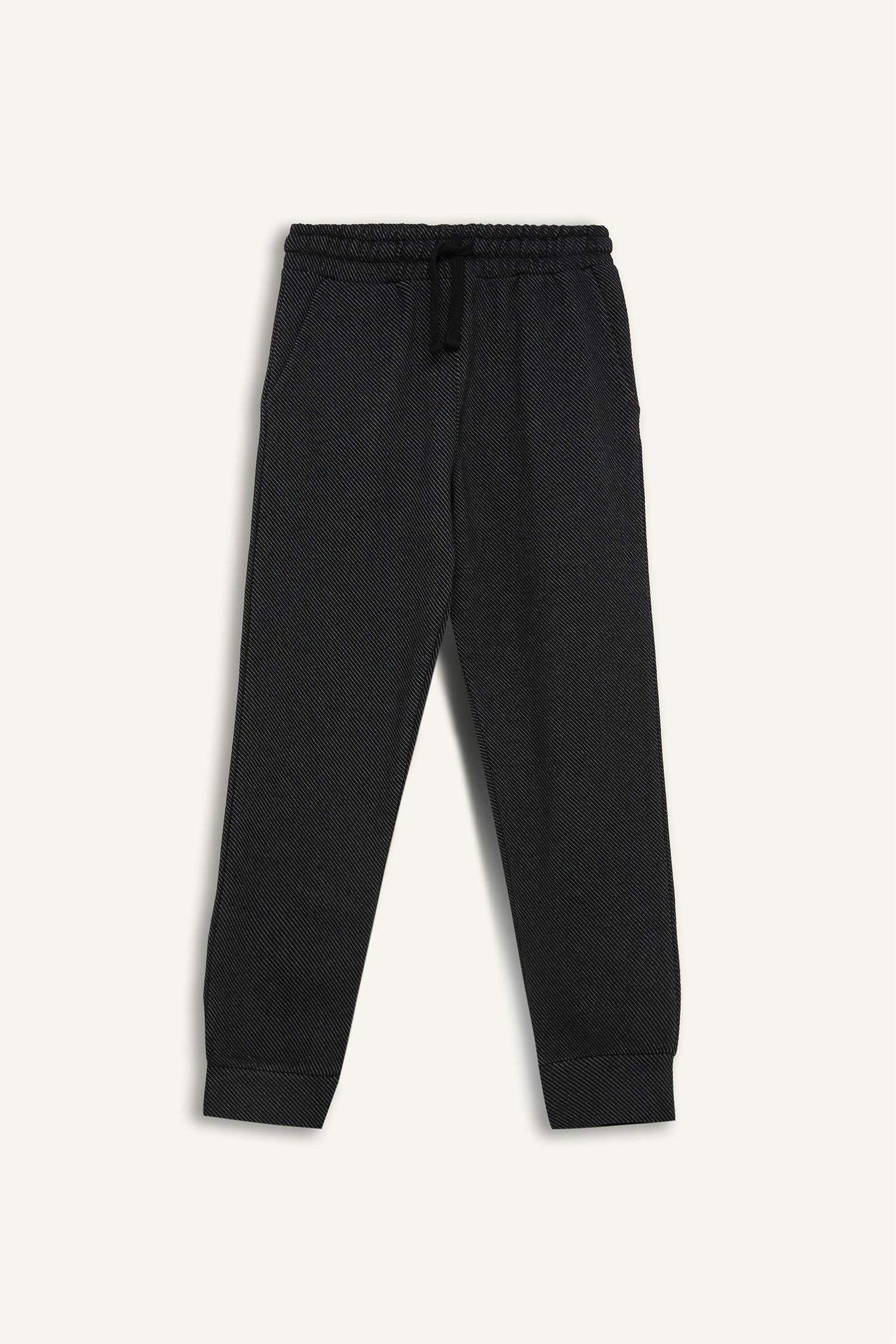 Erkek Çocuk 2'li Takım Baskılı Sweatshirt Eşofman Altı