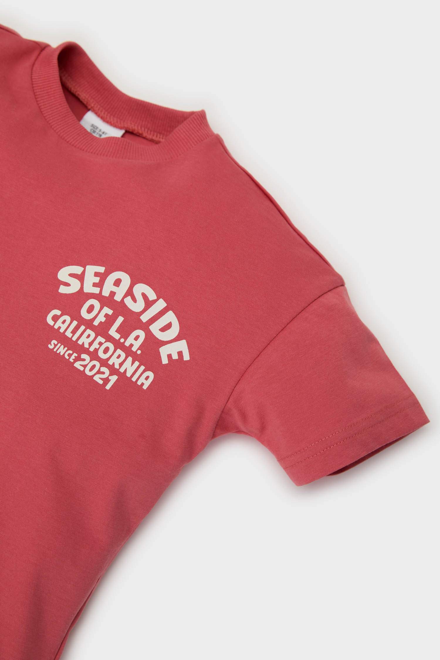 تيشيرت بيبي ولادي نص ردن قصة عادية بياخة مستديرة