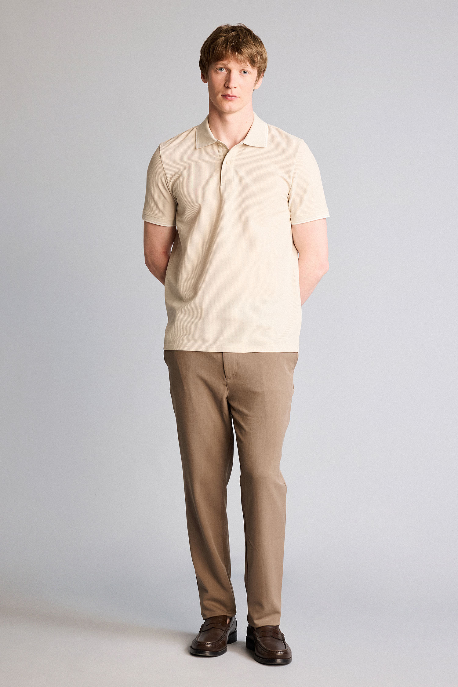 DeFacto Pamuklu Regular Fit Polo Tişört görsel 2