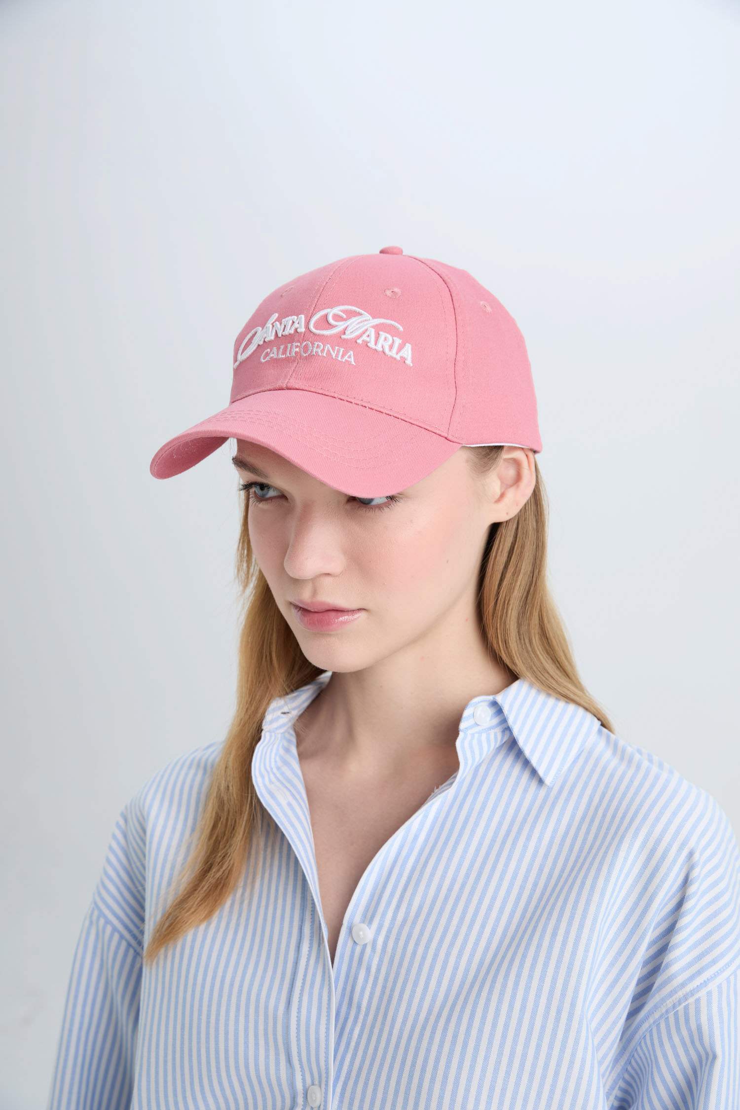 Woman Label Printed Woven Baseball Basketball Cap