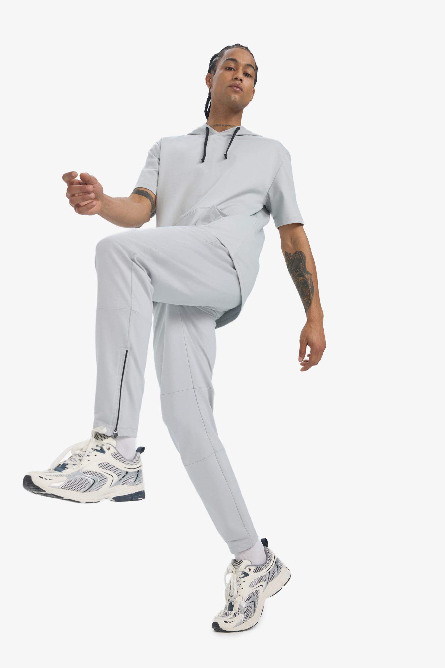 DeFactoFit Slim Fit Zippered Leg Sports Joggers