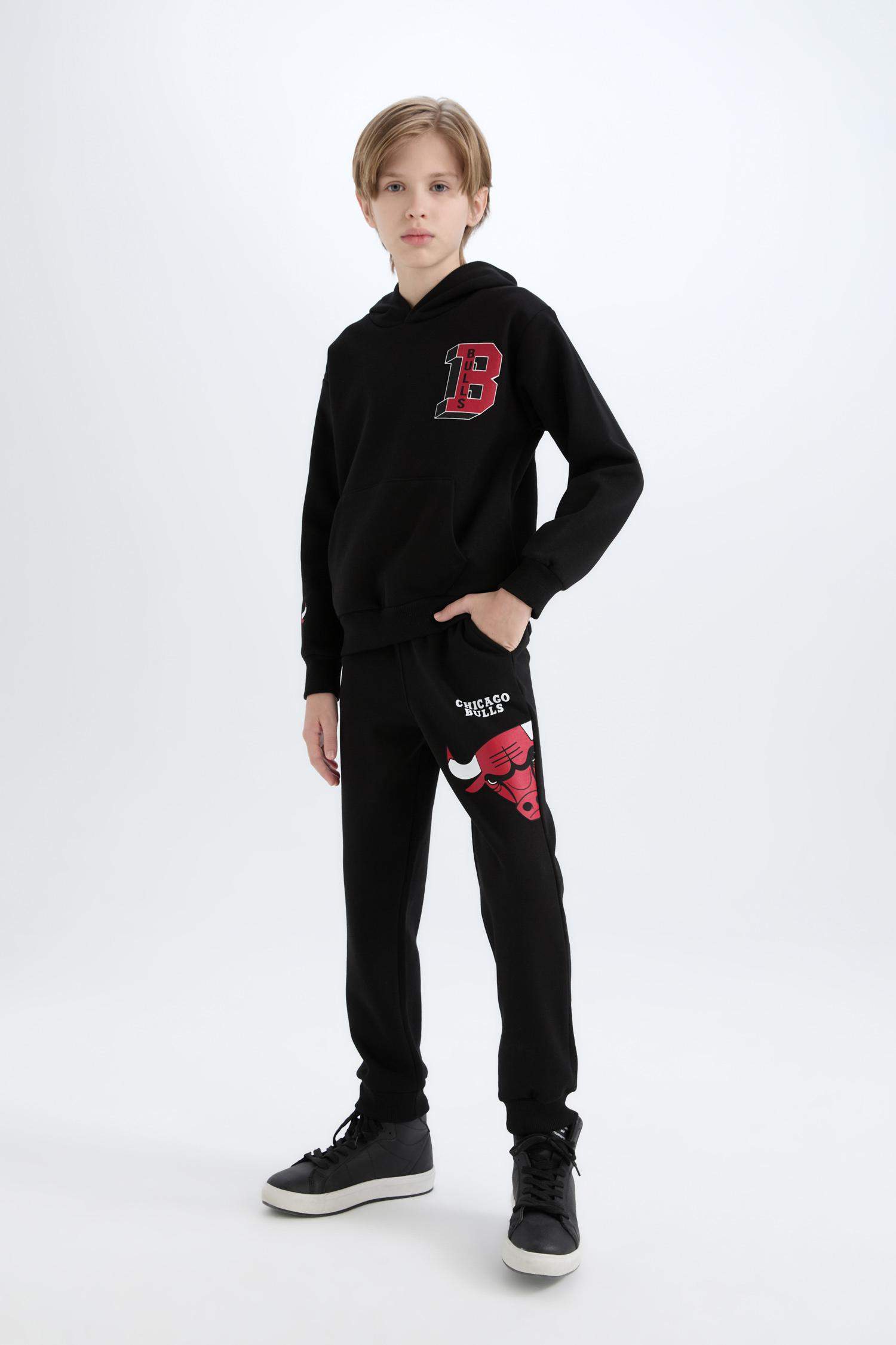 Pantalon Jogging NBA Chicago Bulls à taille élastique
