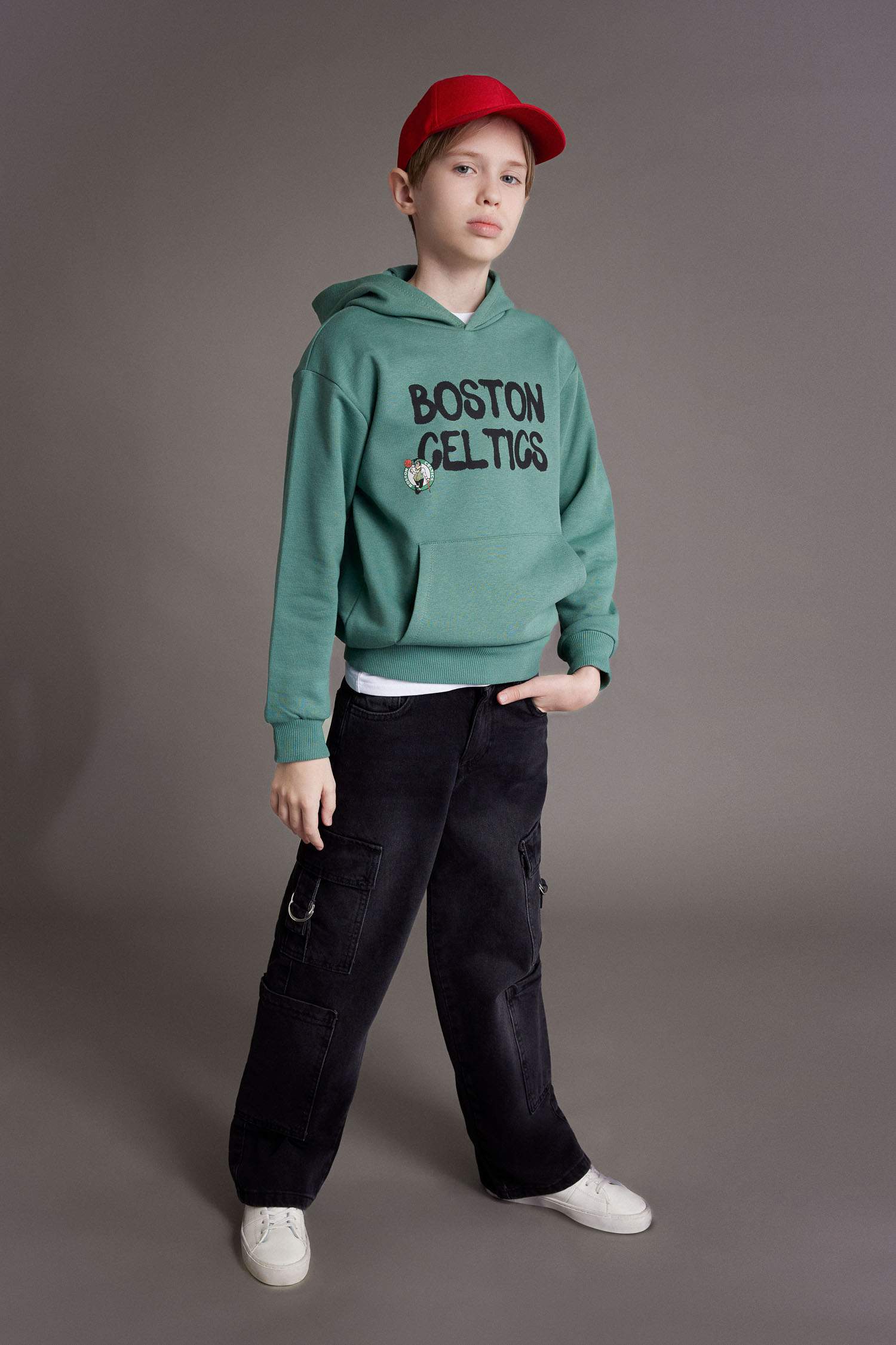 Boy NBA Boston Celtics Hooded Sweatshirt
