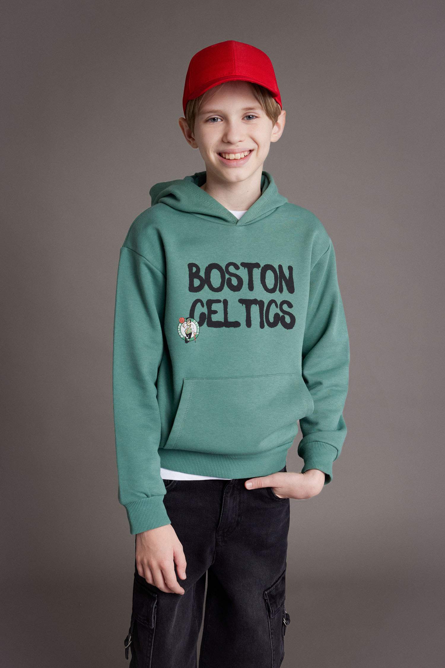 Boy NBA Boston Celtics Hooded Sweatshirt