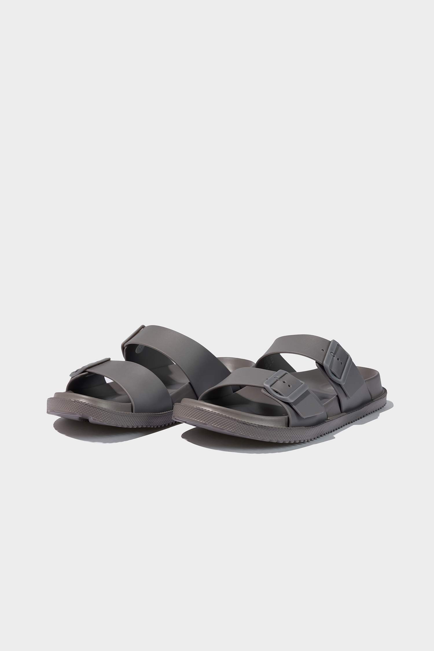 شبشب رجالي إيفا بكعب مسطح بشريط مزدوج