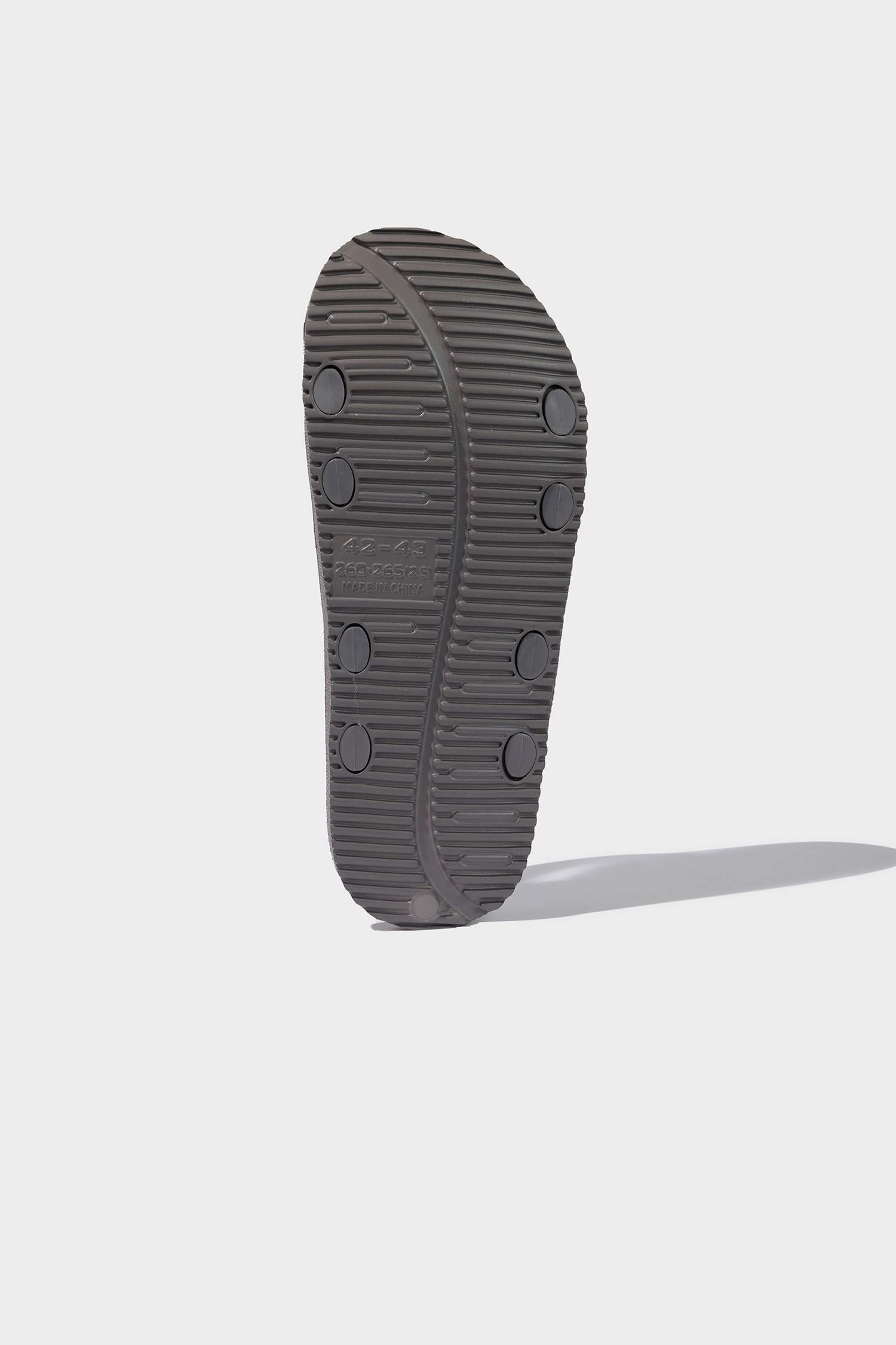 شبشب رجالي إيفا بكعب مسطح بشريط مزدوج