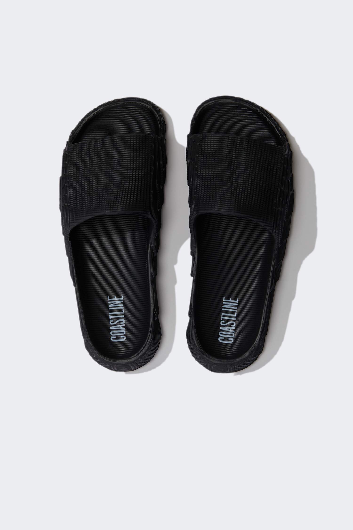 شبشب رجالي إيفا بكعب مسطح بشريط مفرد