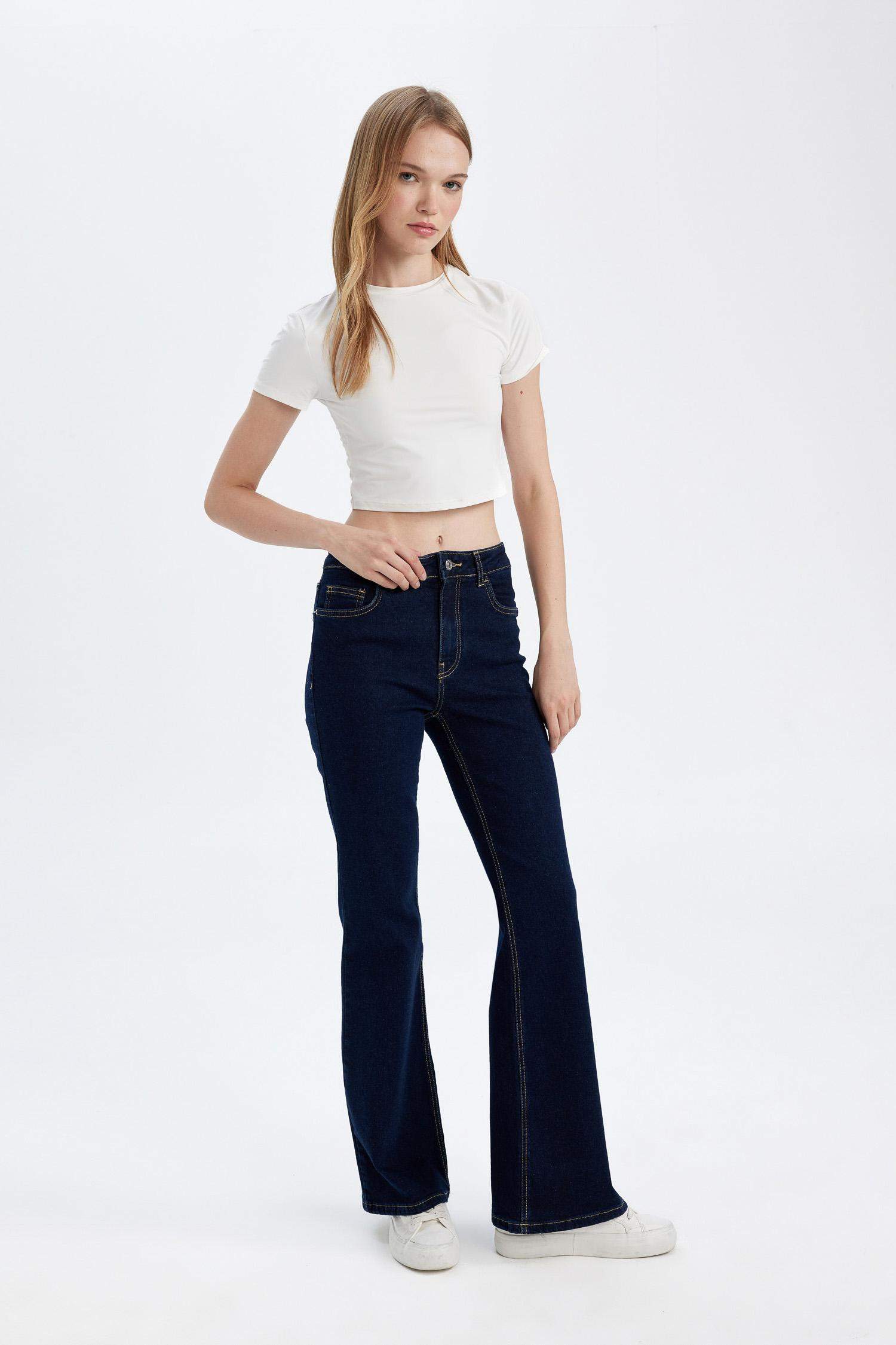 Mia High Waist Long Jeans