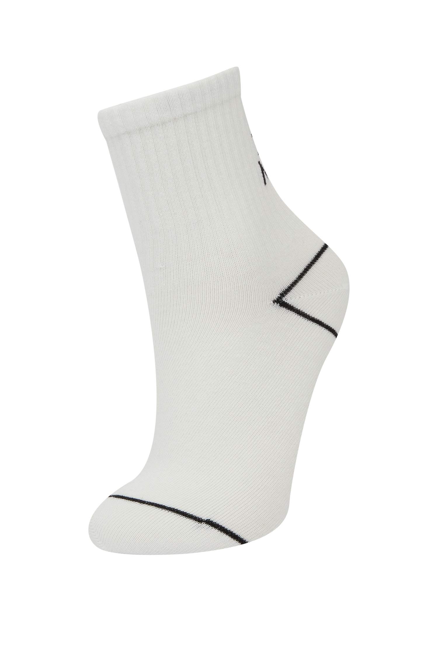 Boy 5 Piece Cotton Long Socks