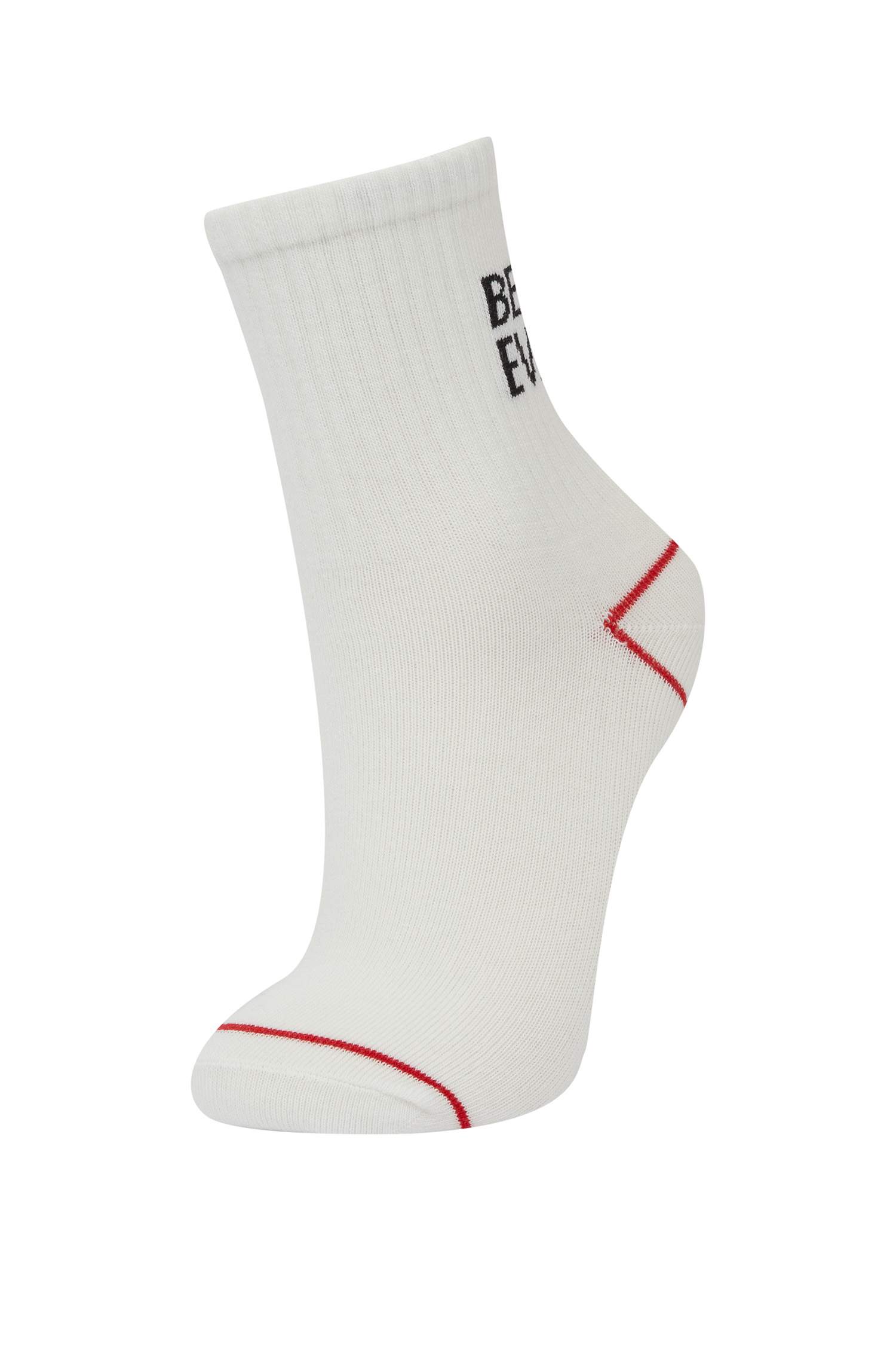 Boy 5 Piece Cotton Long Socks