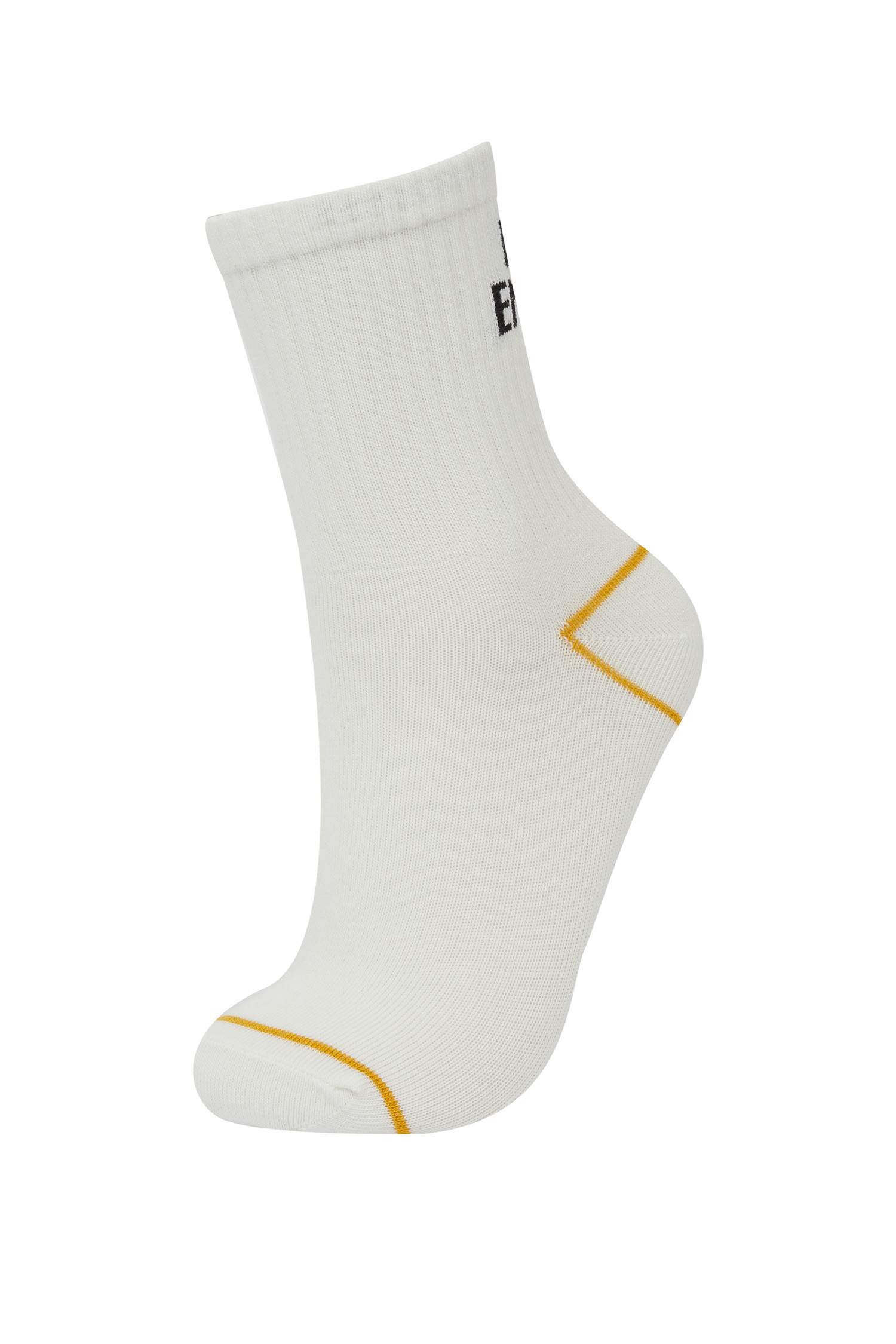 جوارب ولادي طويل قطن - 5 قطع