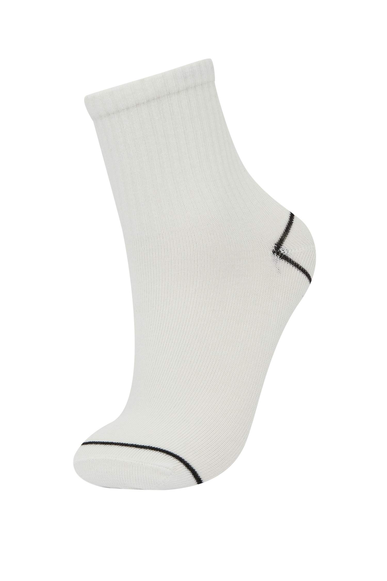 جوارب ولادي طويل قطن - 5 قطع