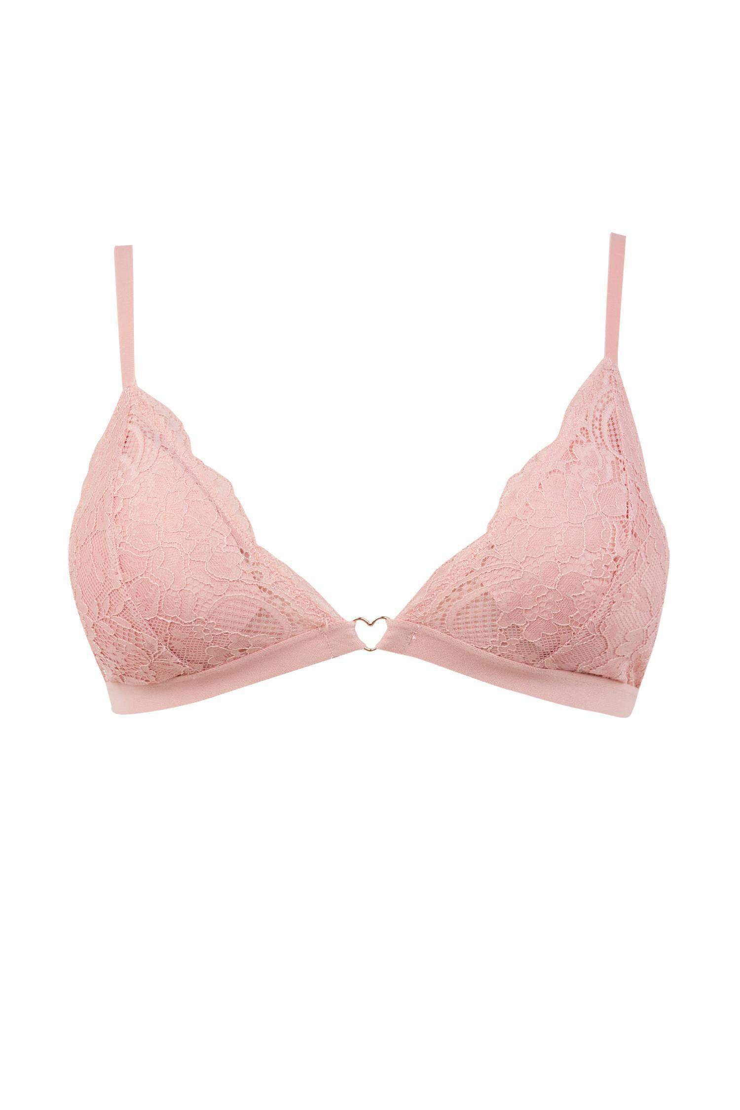 Lace Detailed Removable Padded Bra