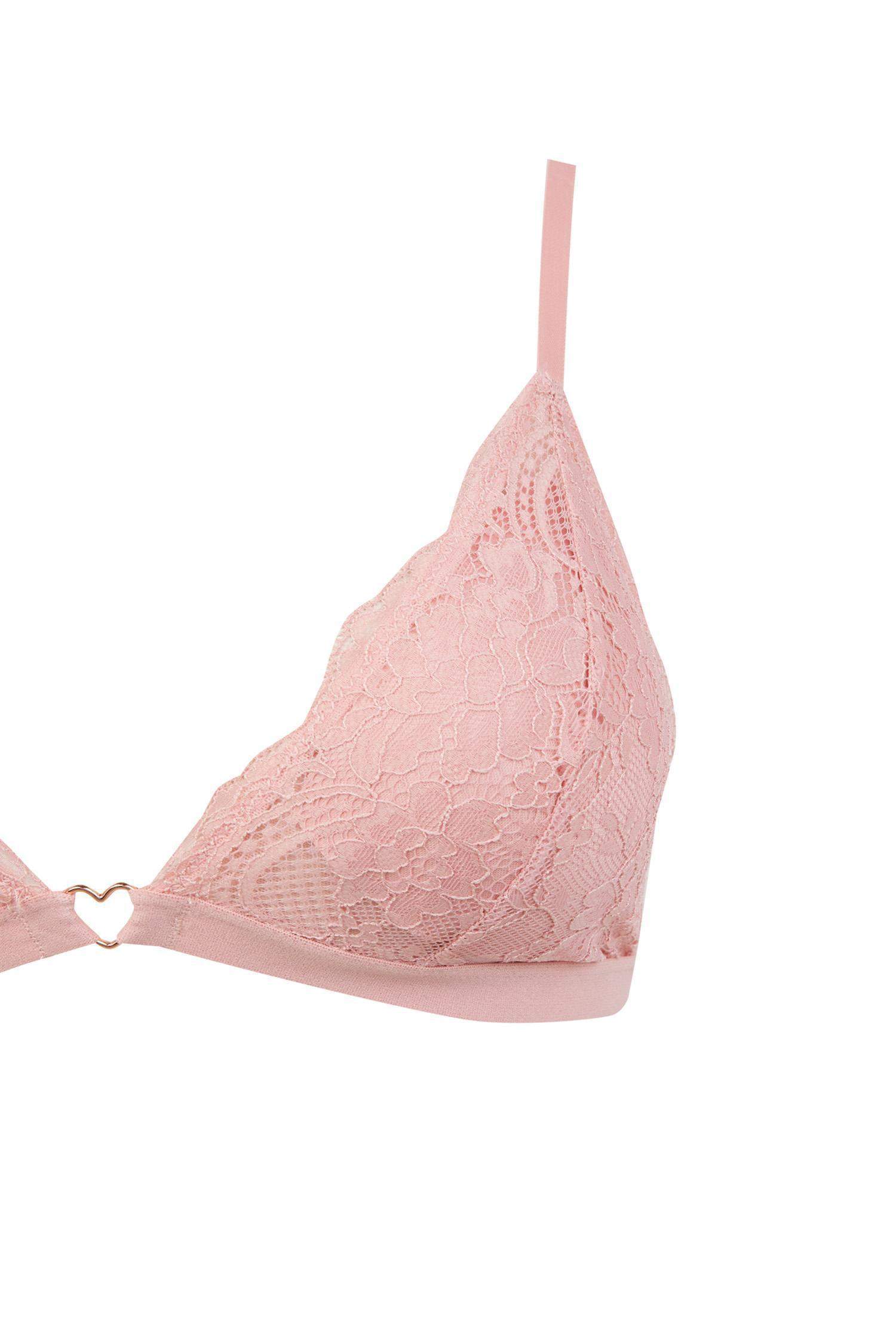 Lace Detailed Removable Padded Bra