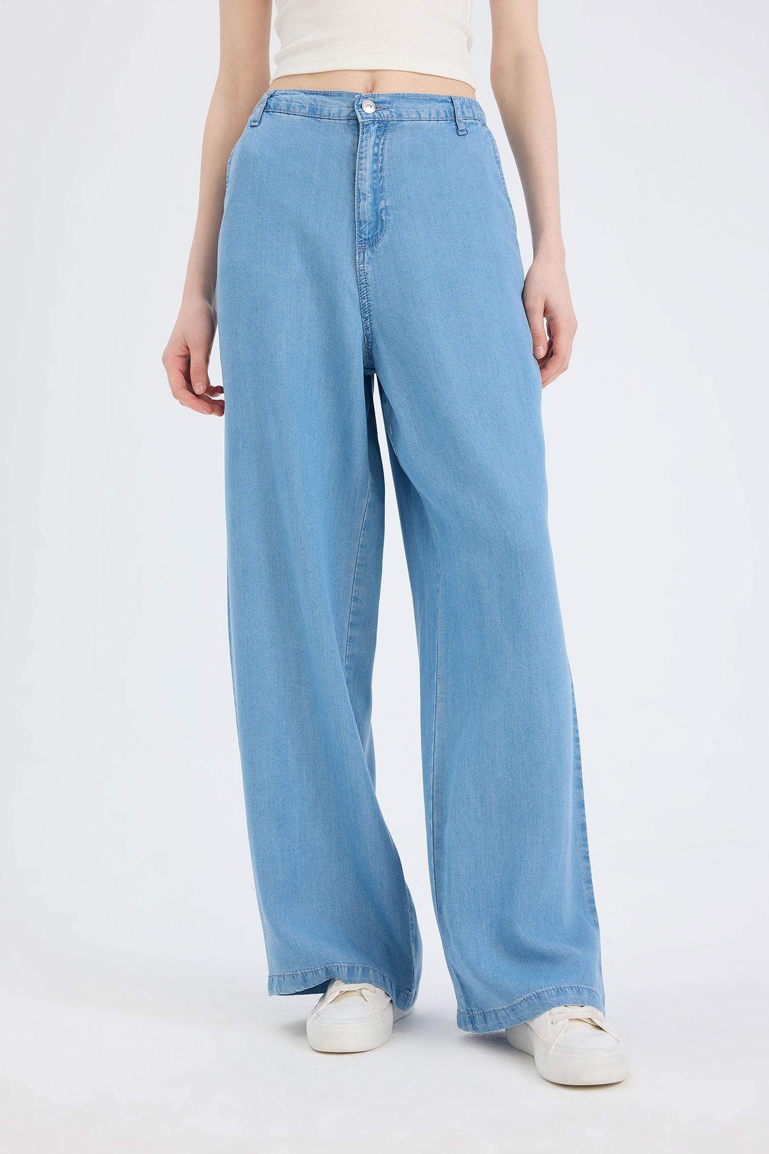 кең аяқ тенсел Шалбар