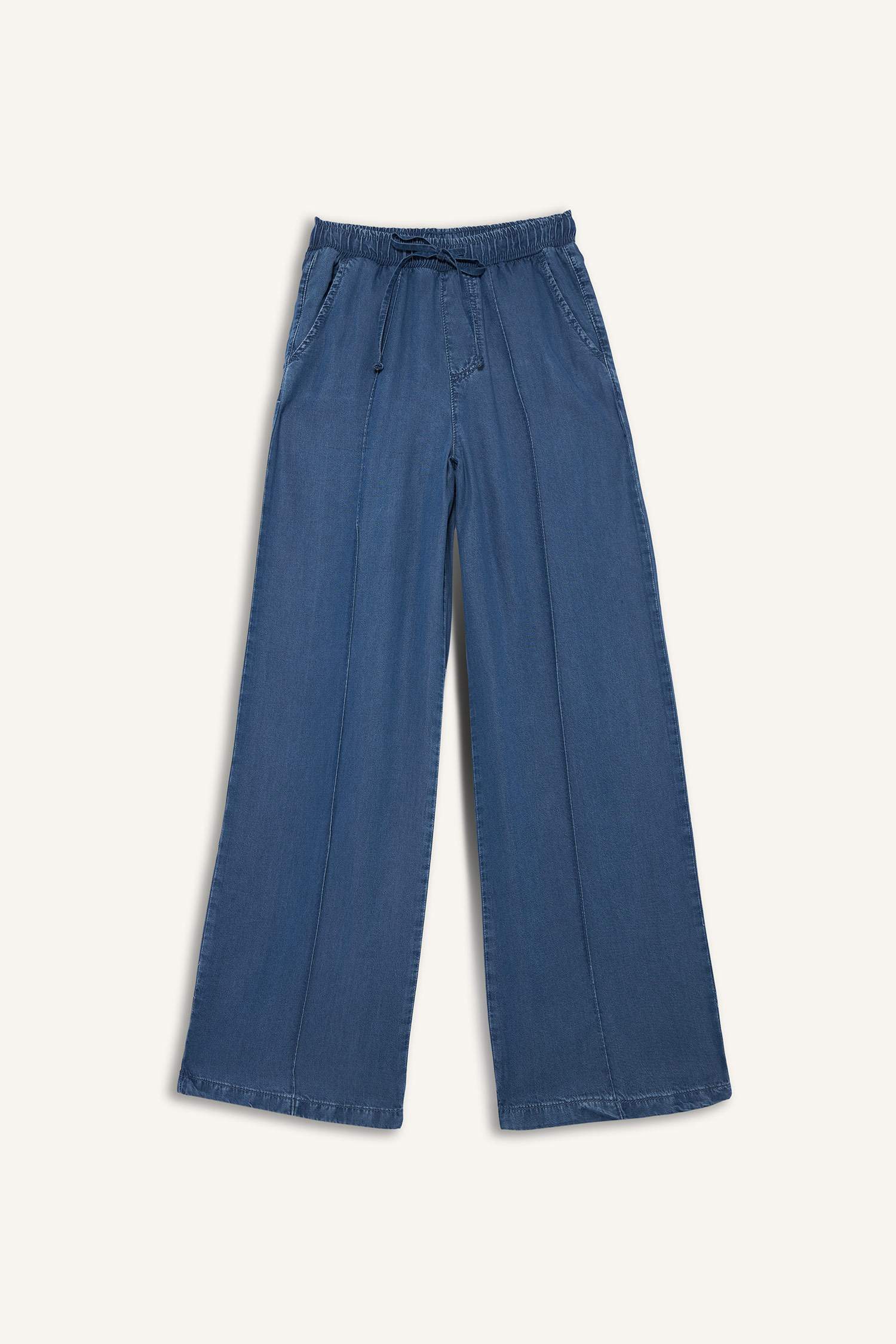 кең аяқ тенсел Шалбар