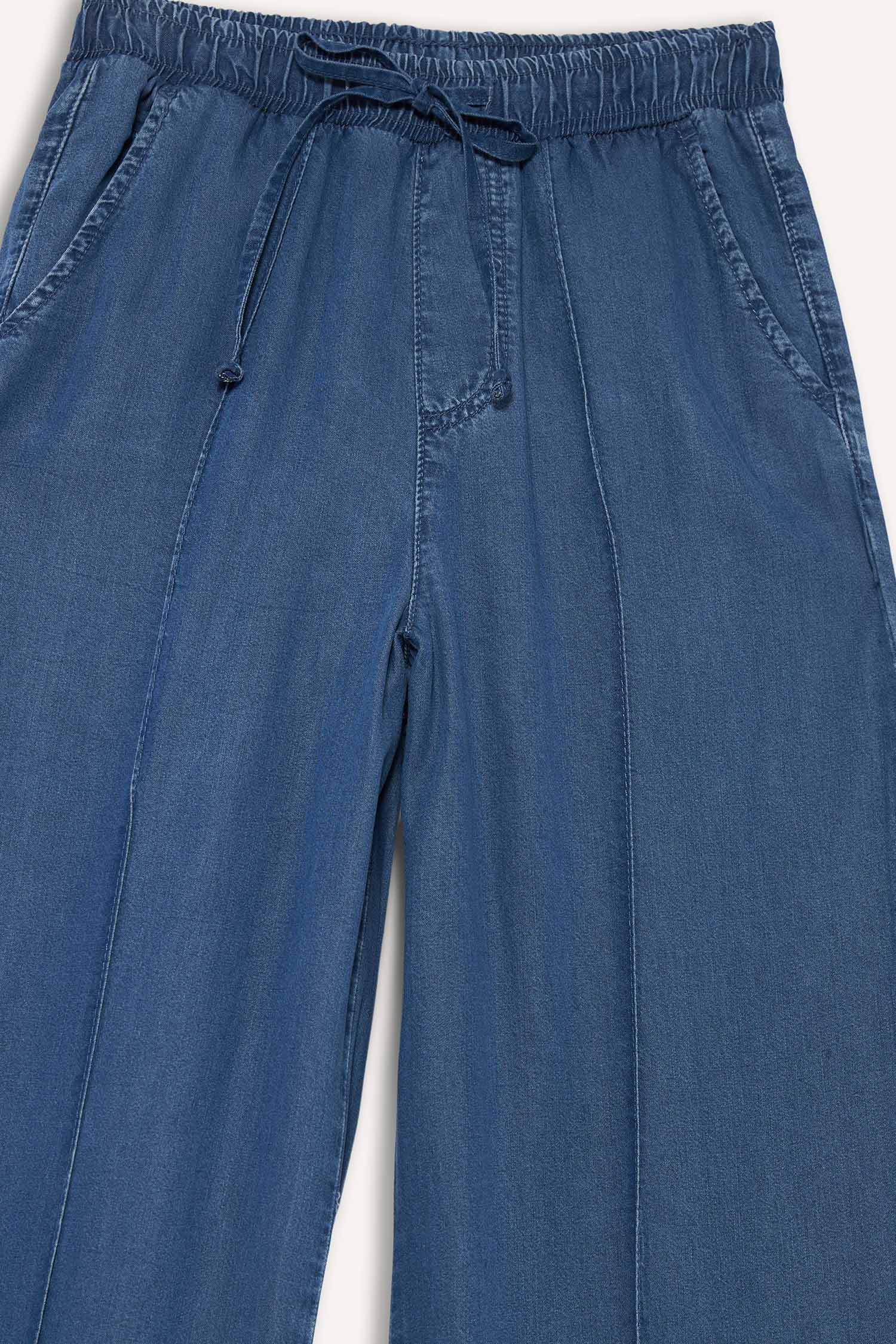 кең аяқ тенсел Шалбар