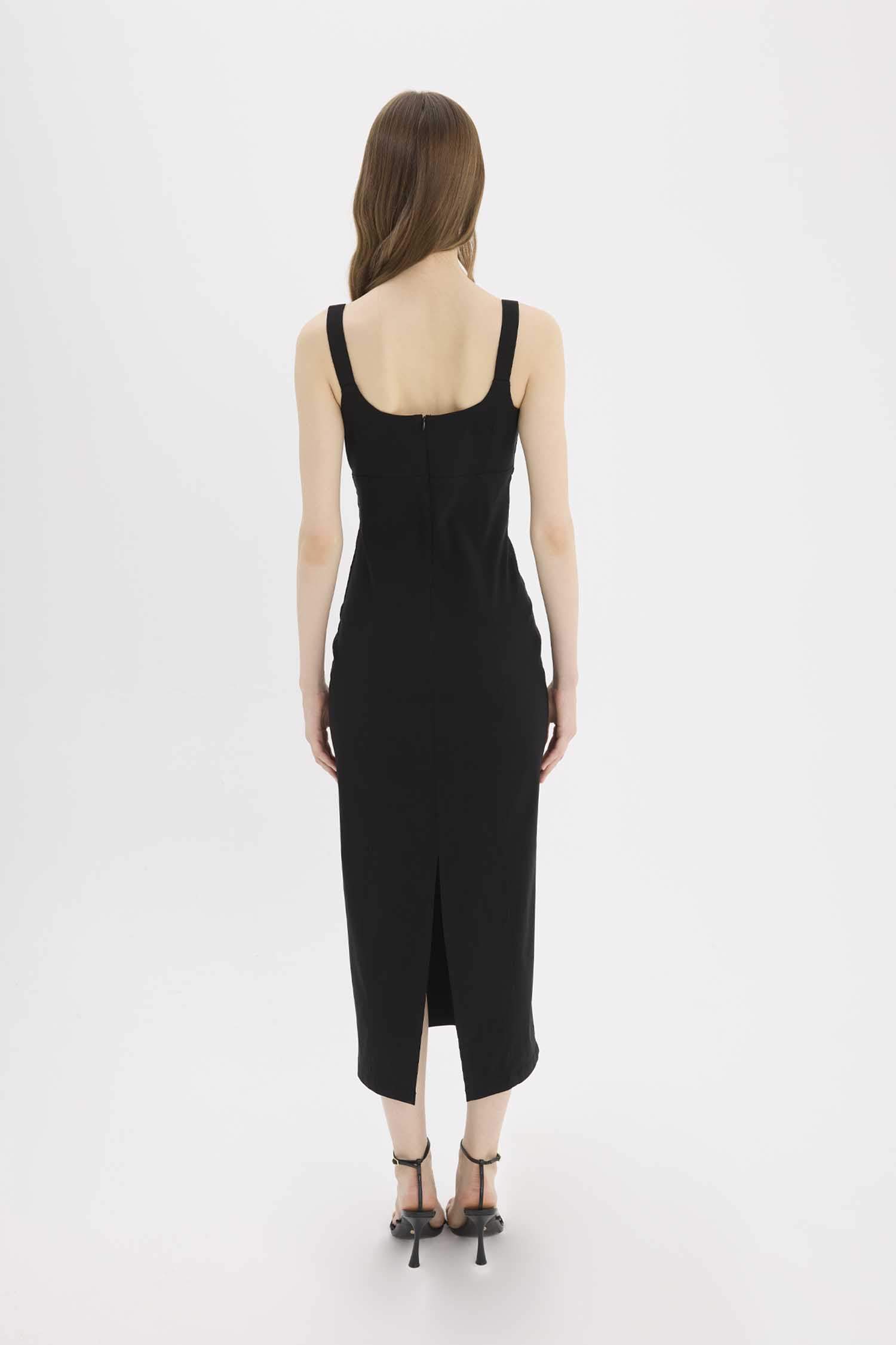 فستان طويل بوديكون بياخة U