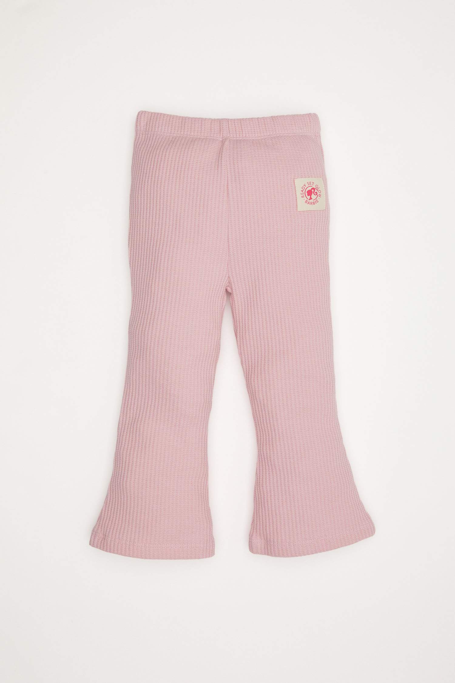 طقم برقبة مستديرة من باربي من قطعتين