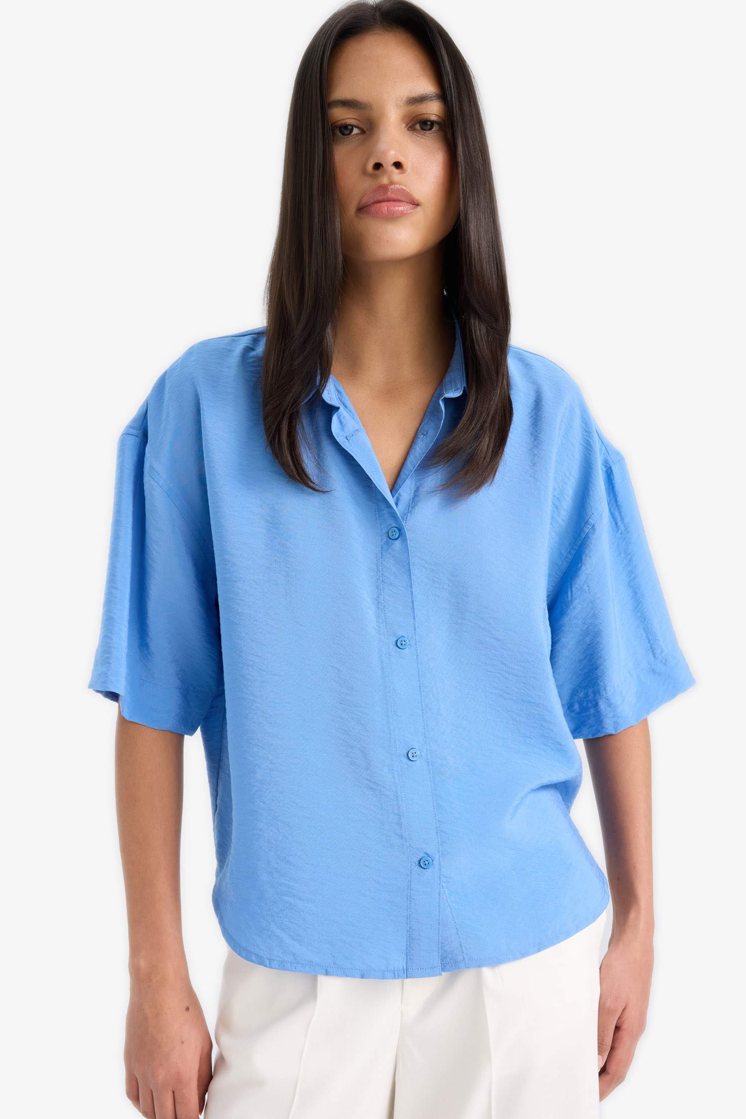 Oversize Fit Short Sleeve Shirt