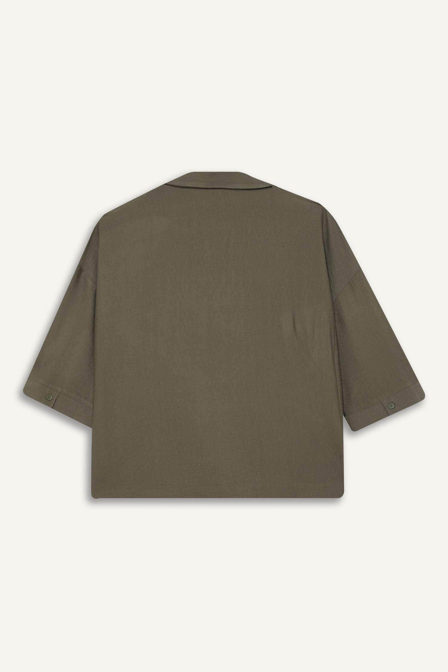 қалыпты пішім с мойын Ұзын Жеңді Блуза