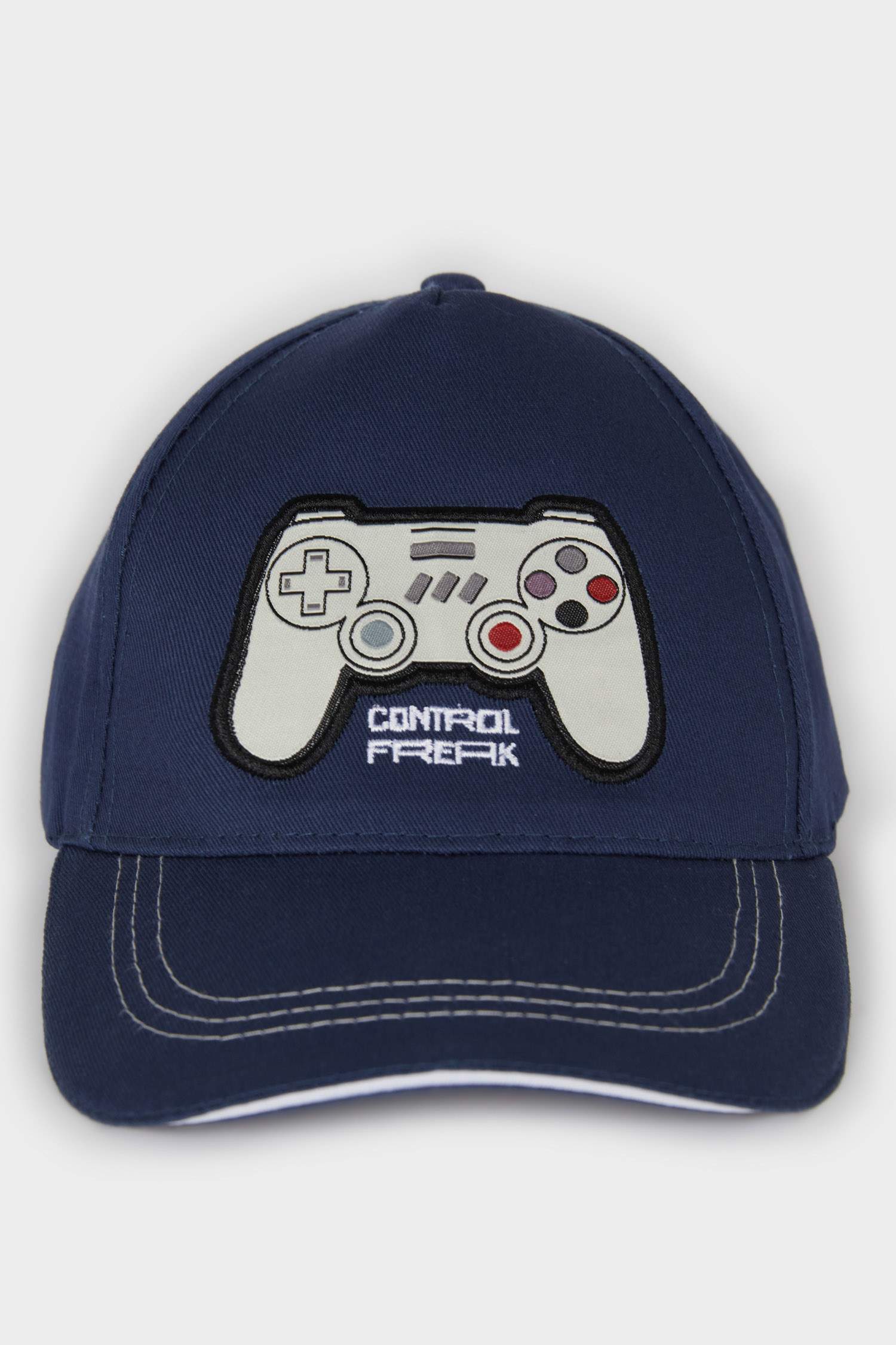 Erkek Çocuk Nakışlı Pamuklu Cap Şapka