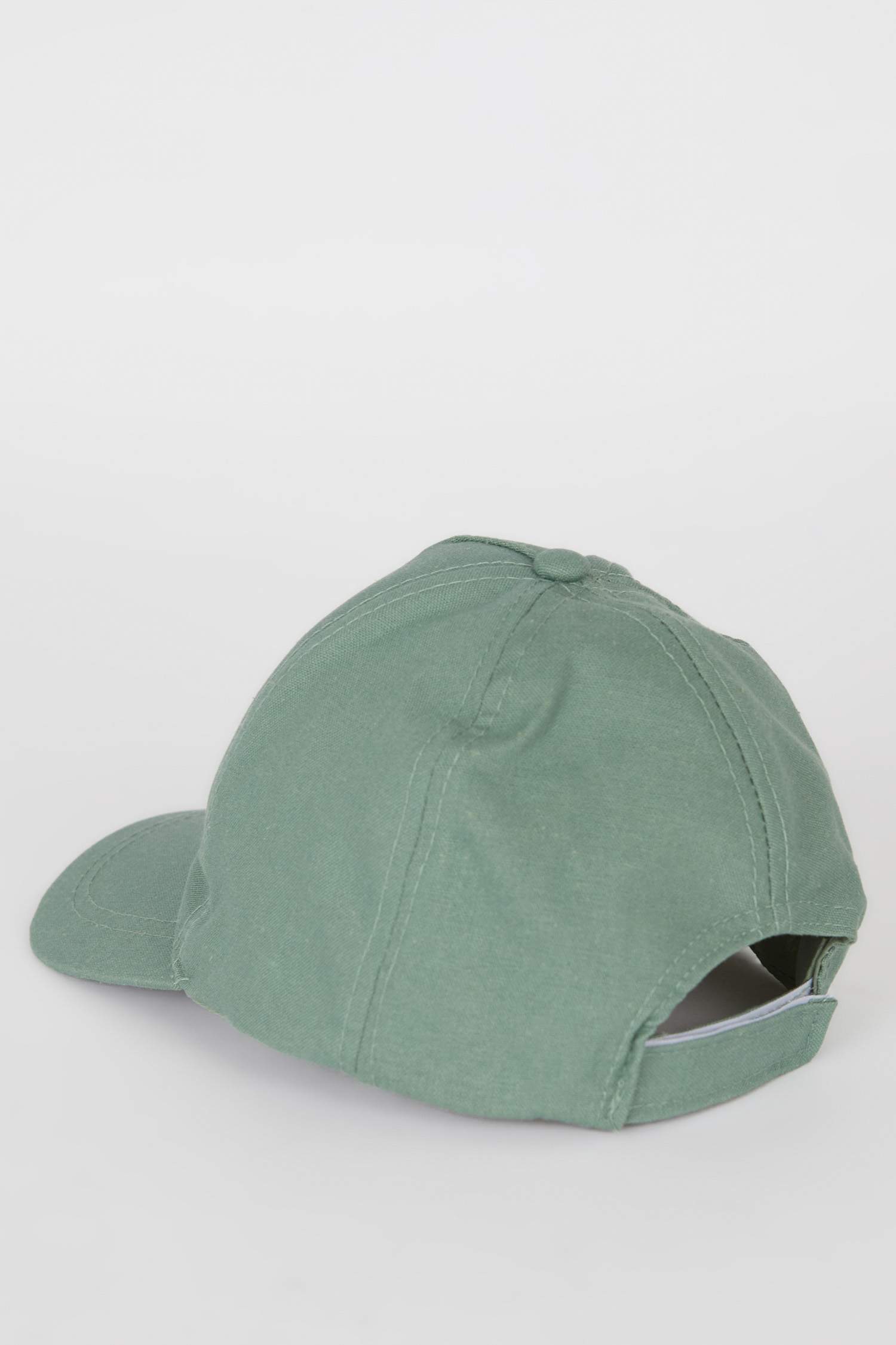 Boy Embroidered Linen Blend Cap