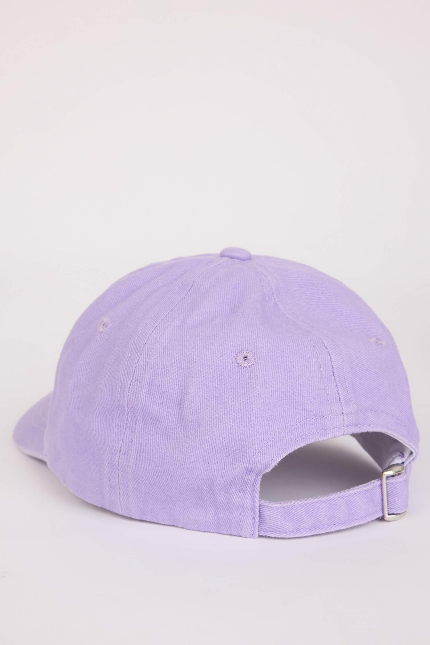 Girl Embroidered Cotton Denim Cap