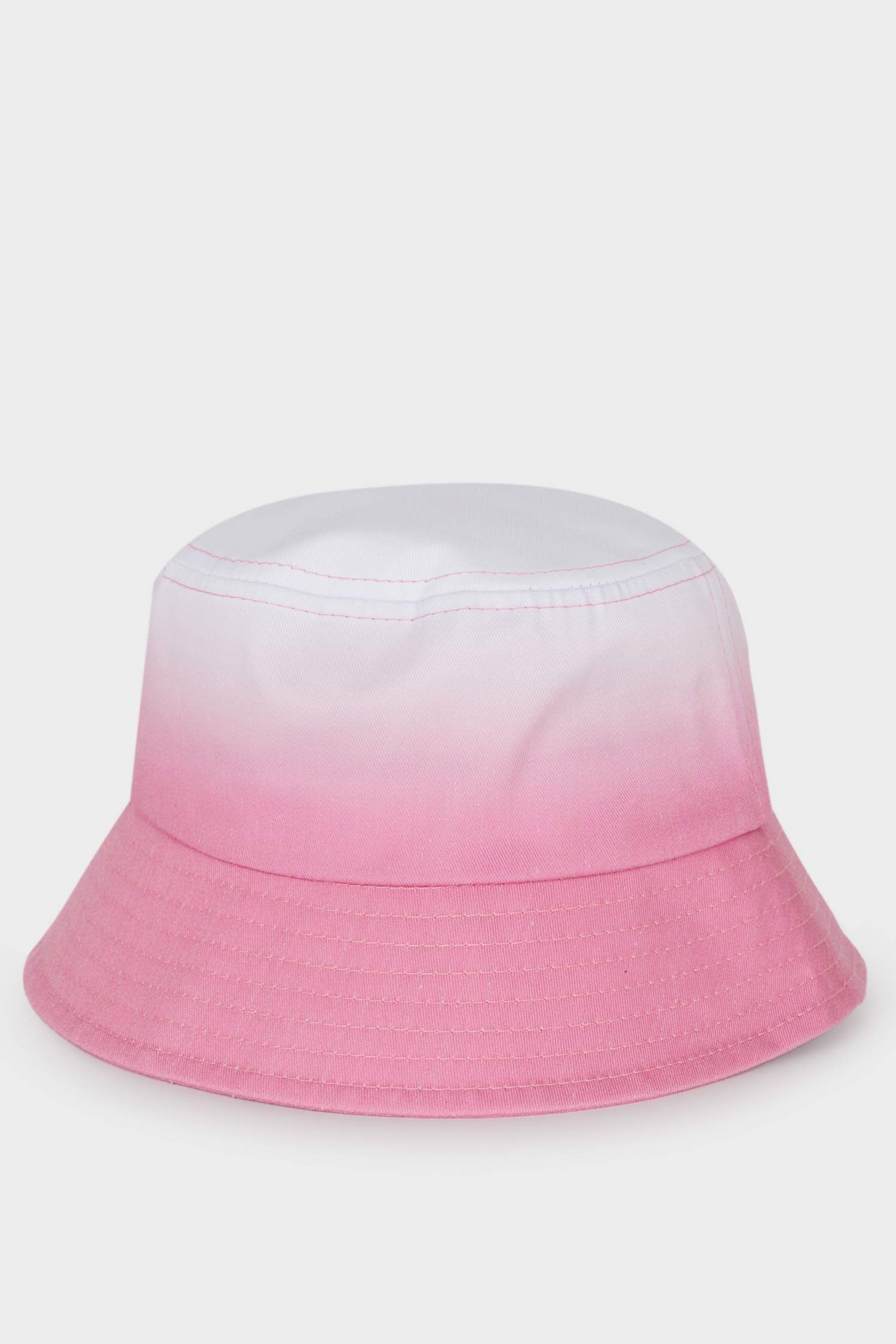 Girl Gradient Printed Denim Bucket Hat