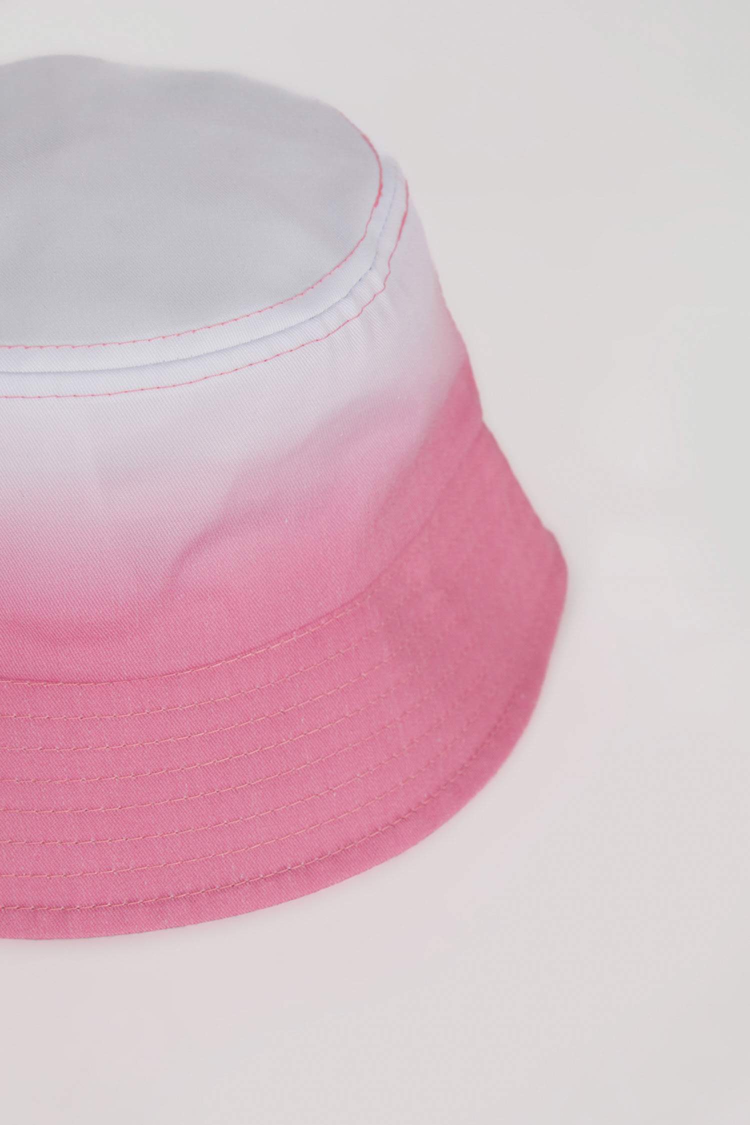 Girl Gradient Printed Denim Bucket Hat