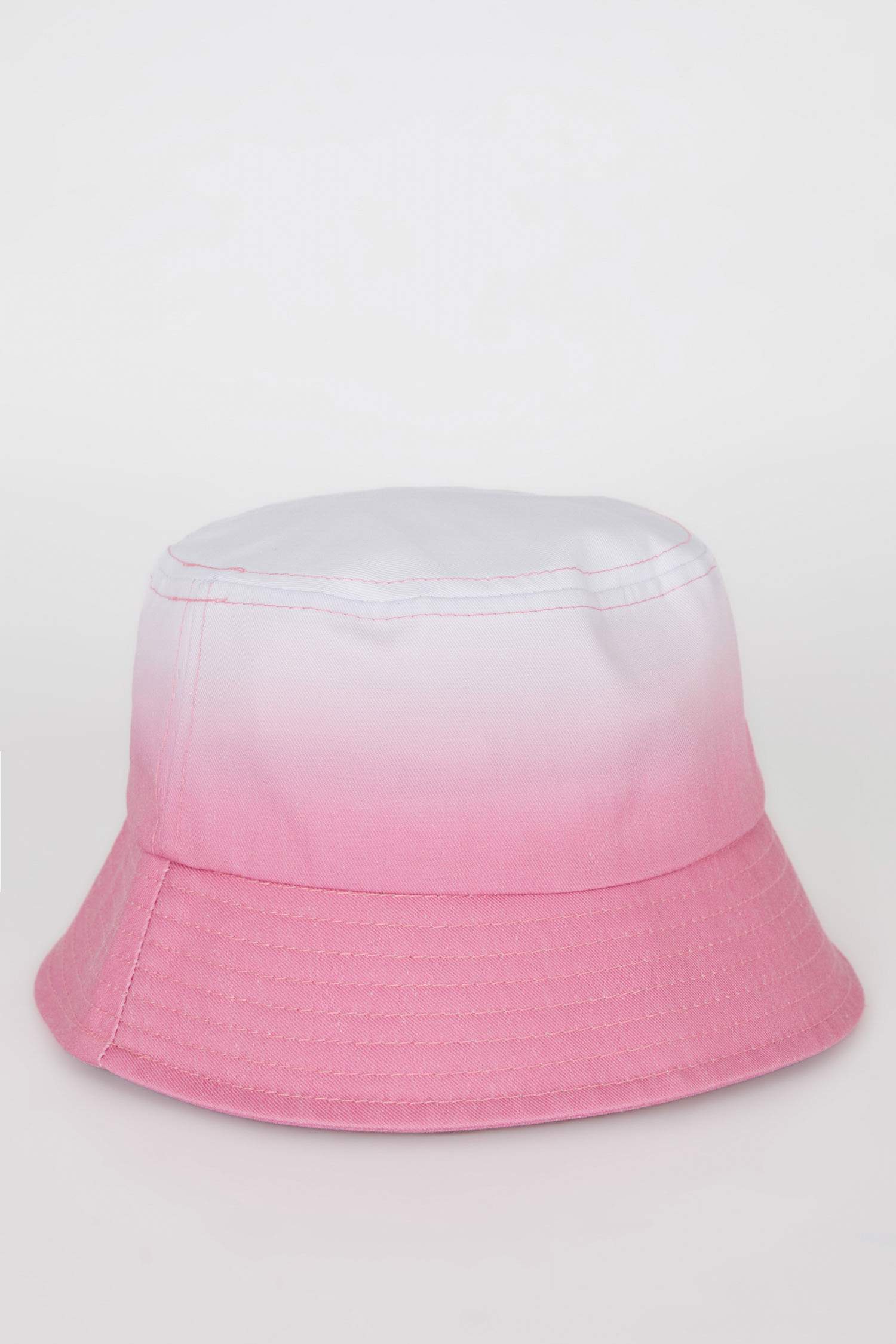 Girl Gradient Printed Denim Bucket Hat