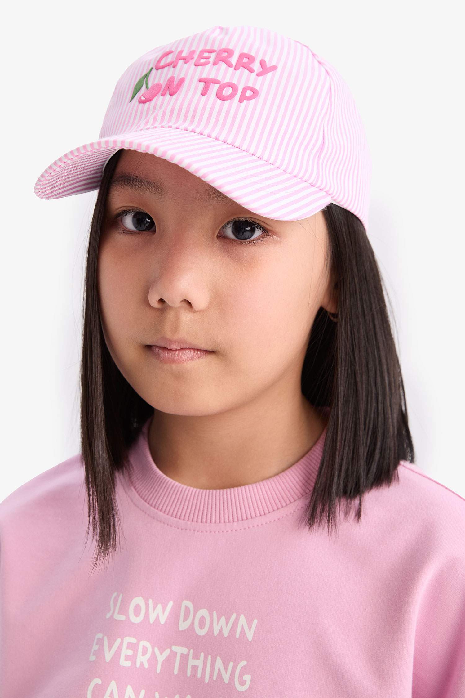 Girl Striped Cap