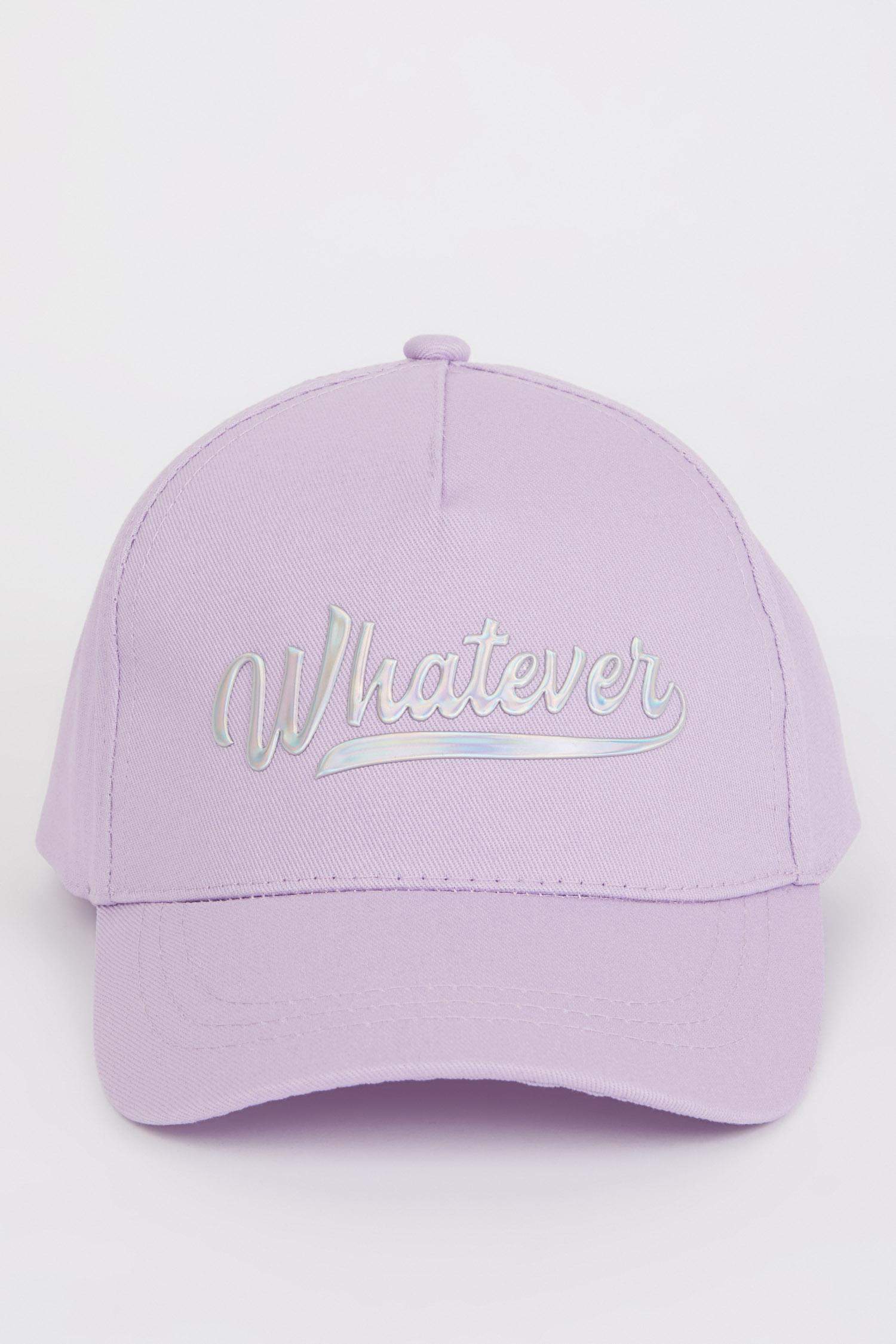 Kız Çocuk Baskılı Pamuklu Cap Şapka