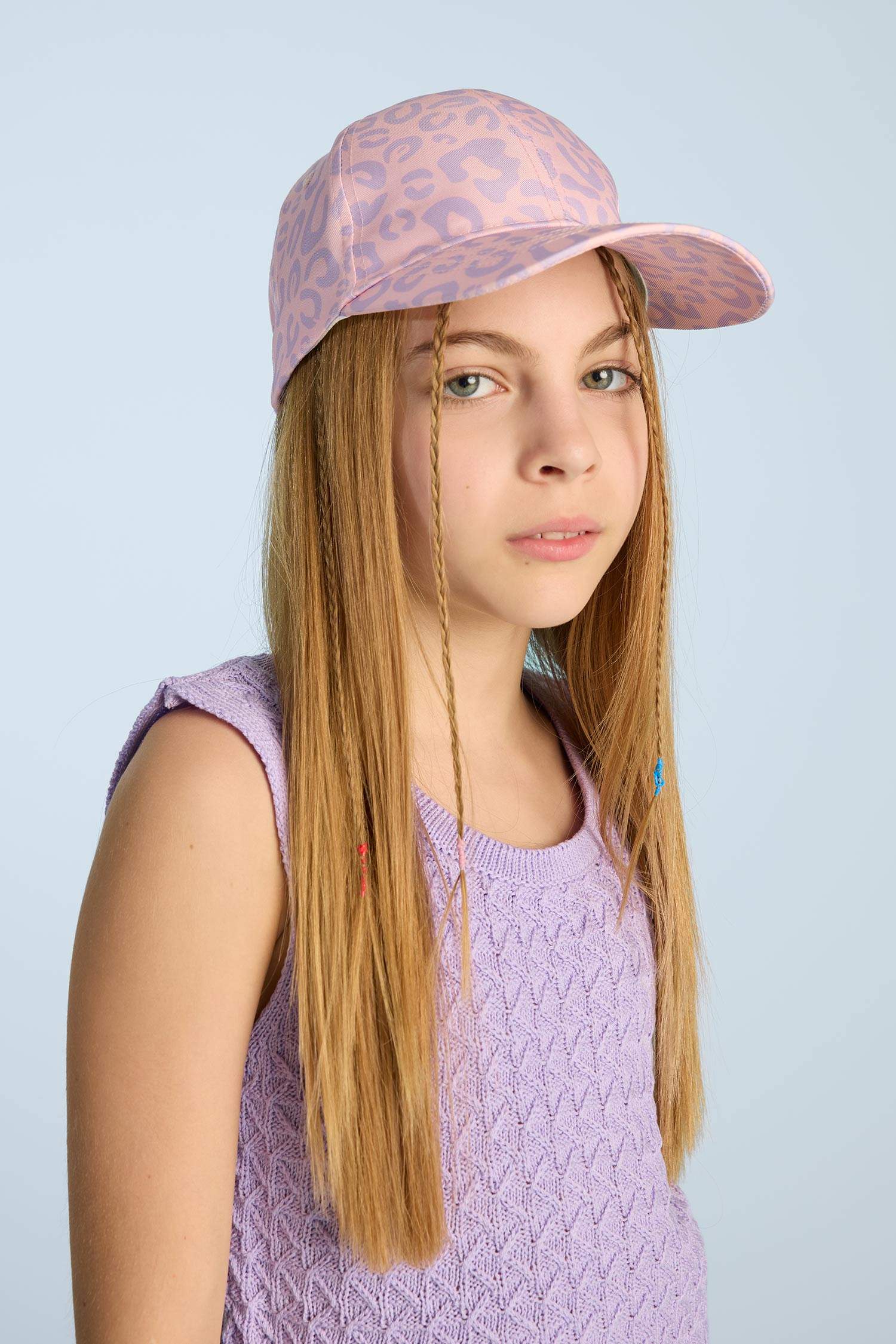 Casquette imprimée pour fille