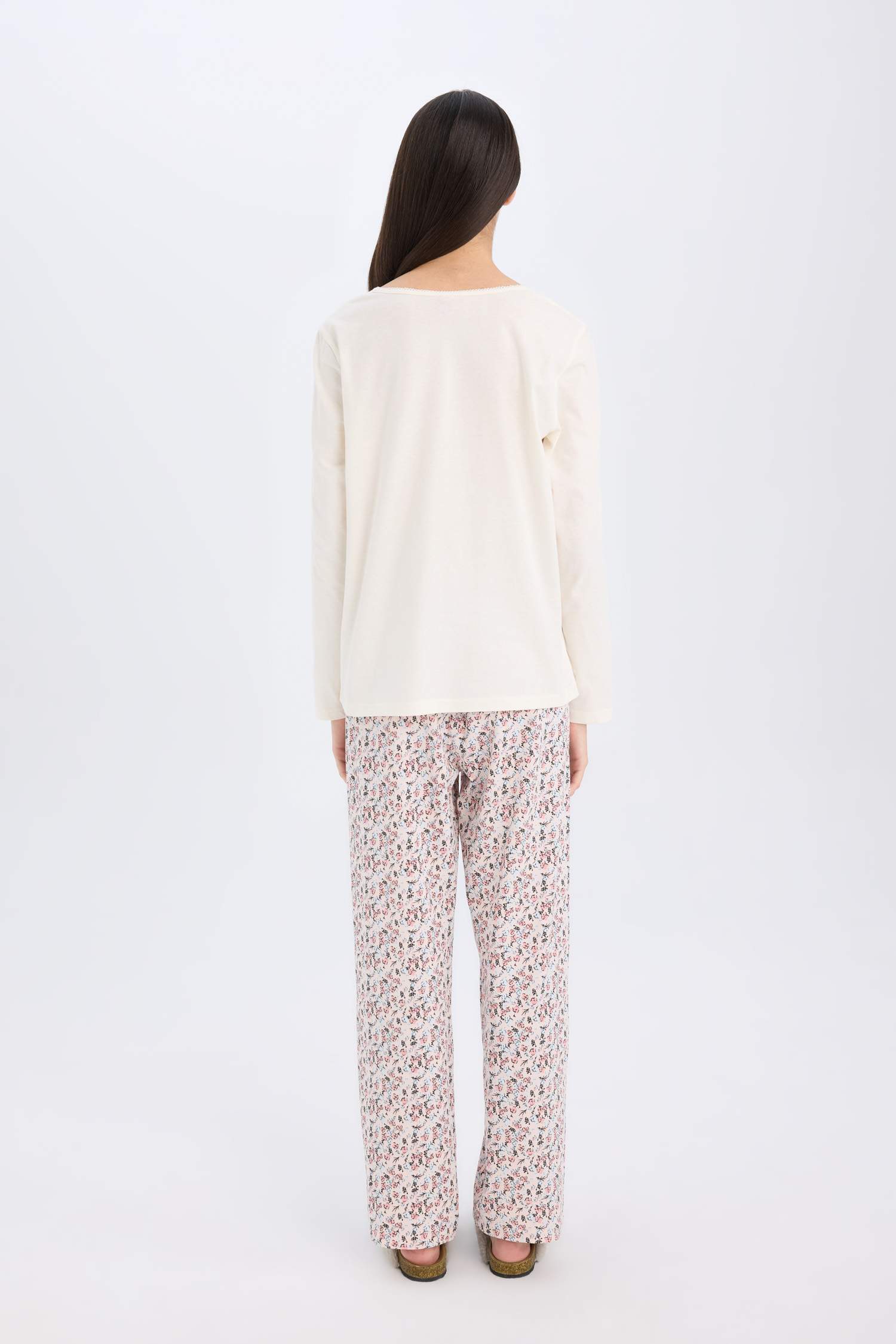 Fall in Love қалыпты пішім v жаға 2 Трикотаж жиынтығы