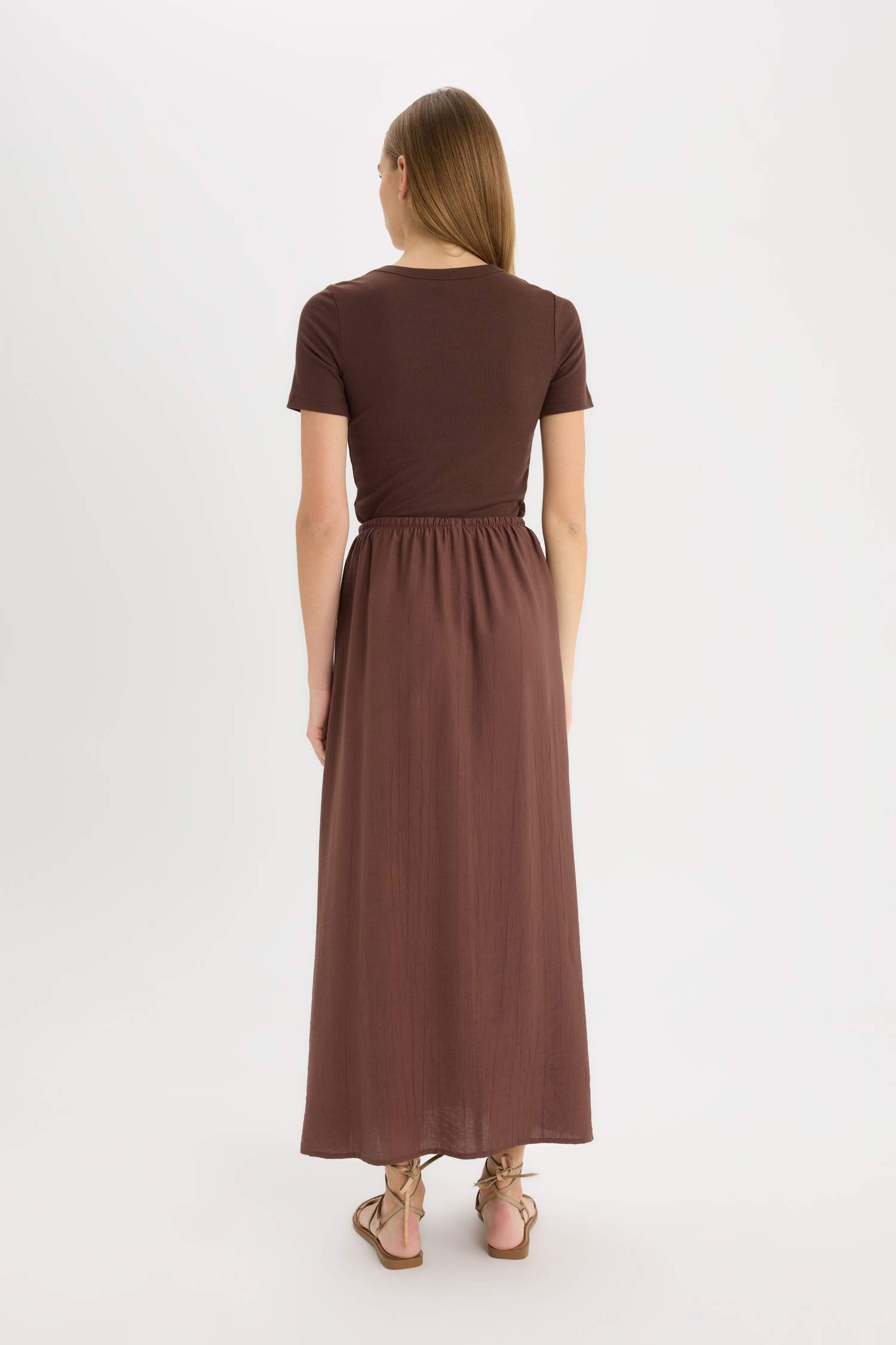 a сызығы максималды ұзындық Тоқылған юбка