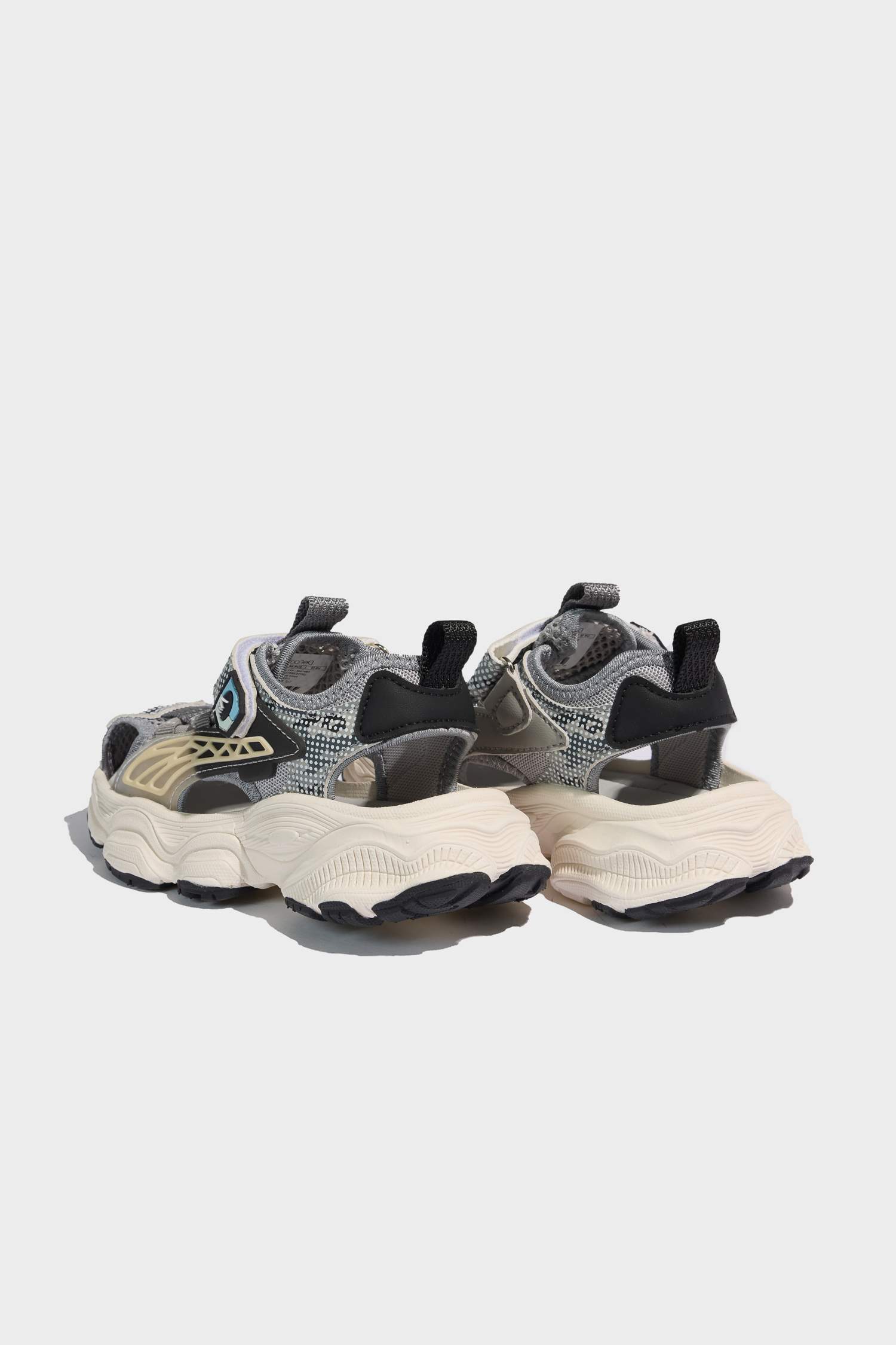 Boy Slip On Flat Sole Velcro Sandals