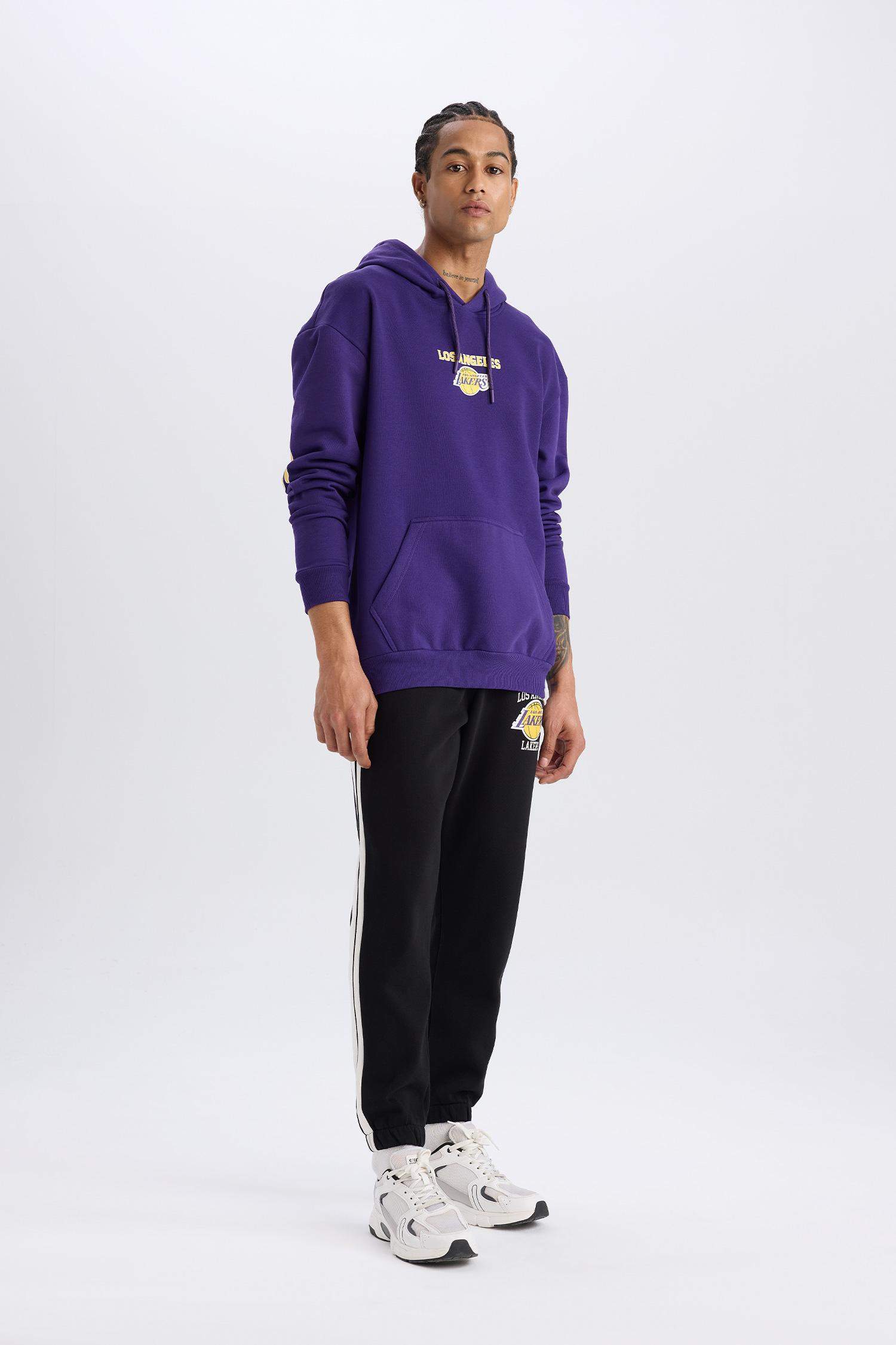 سروال رياضي NBA قماش سميك قصة عادية من DeFactoFit