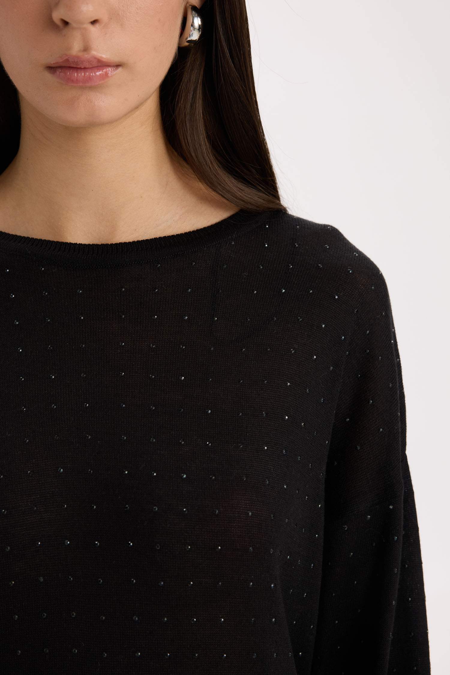 Relax Fit Crew Neck Basic Knitwear Pullover