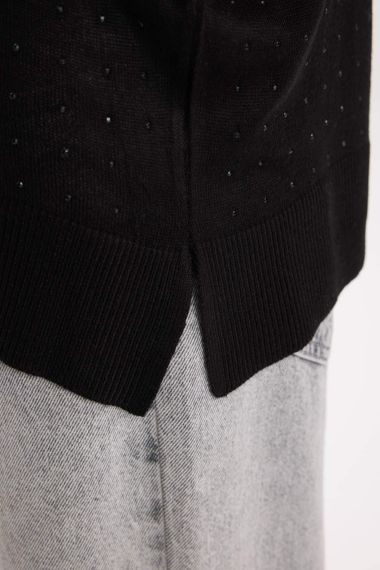 Relax Fit Crew Neck Basic Knitwear Pullover