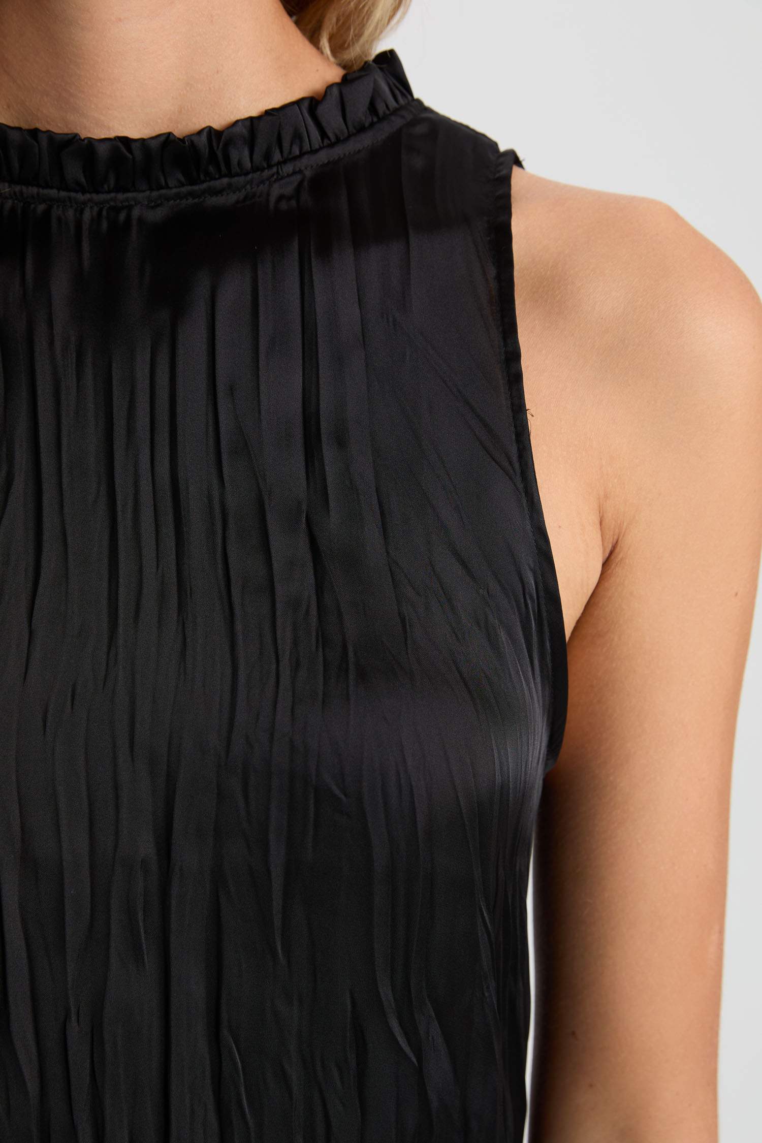 қалыпты пішім Жеңсіз Блуза