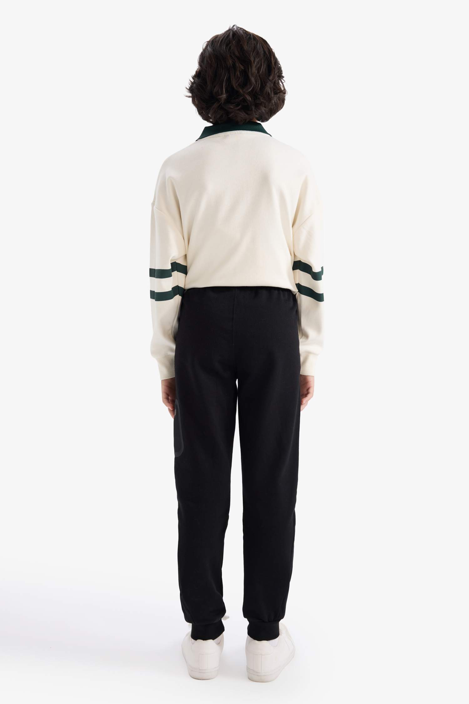 Baskılı Beli Paçası Lastikli Eşofman Altı Erkek Çocuk