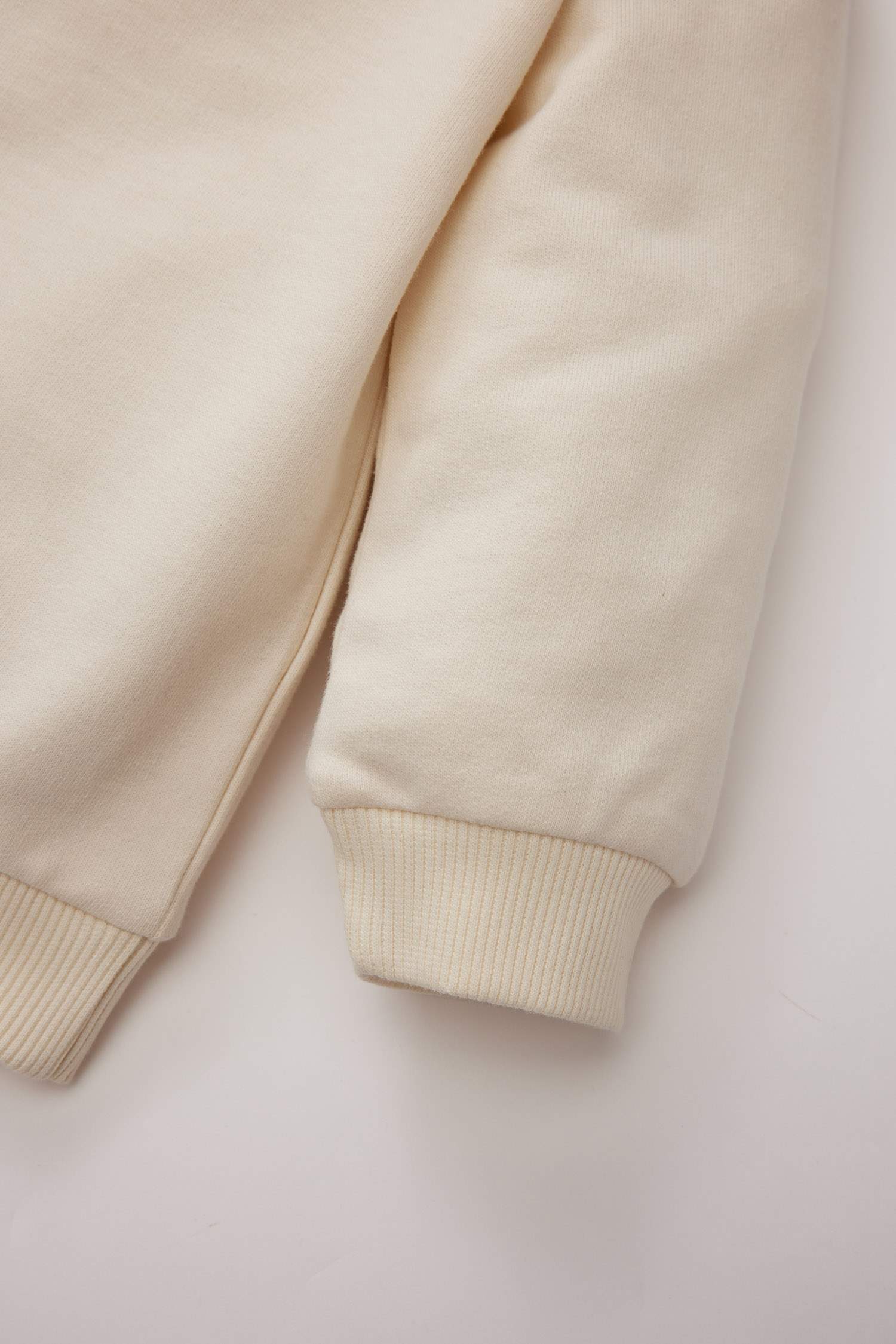 Kız Bebek Bisiklet Yaka Baskılı Sweatshirt