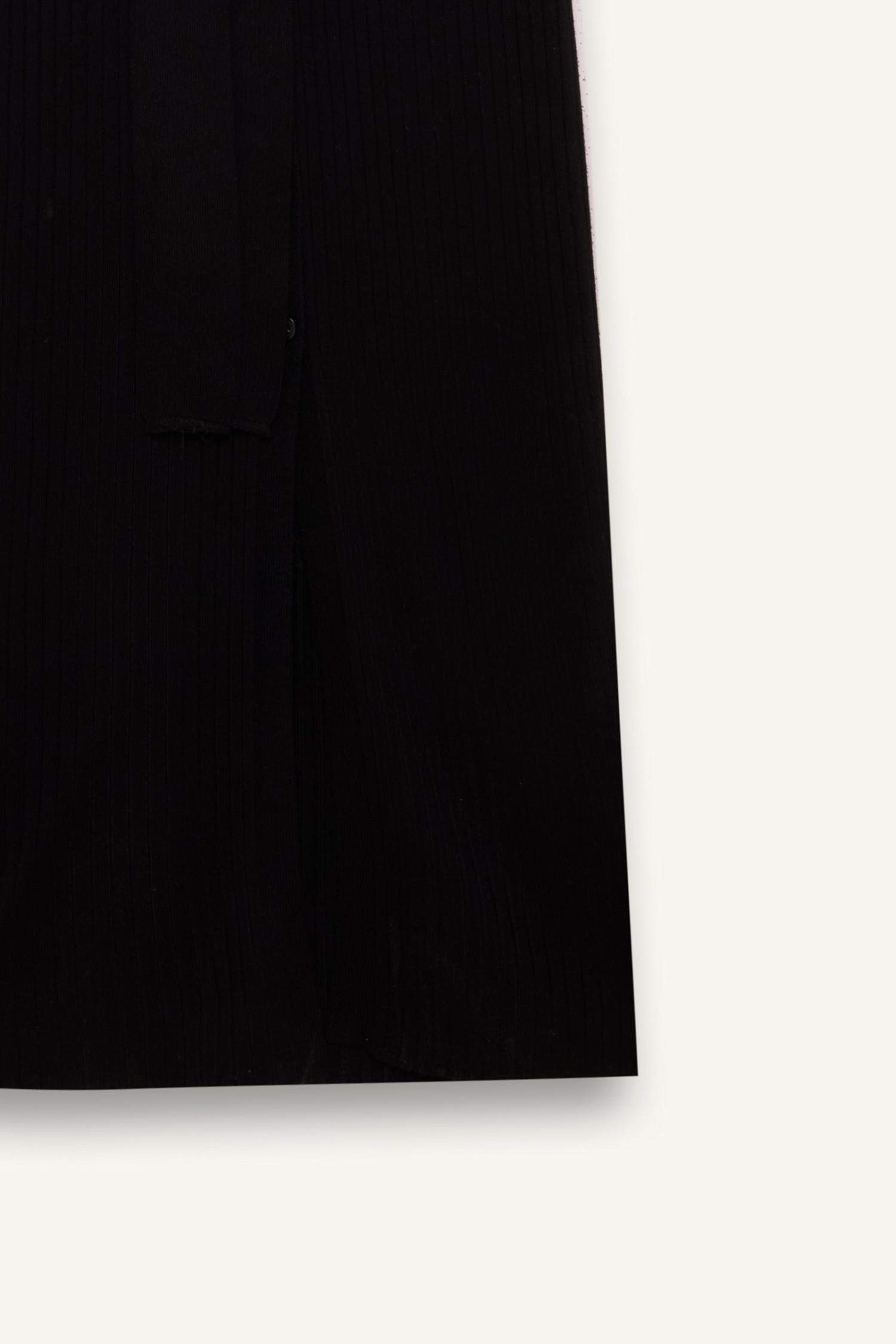 فستان ميدي سادة ردن طويل بياخة قميص