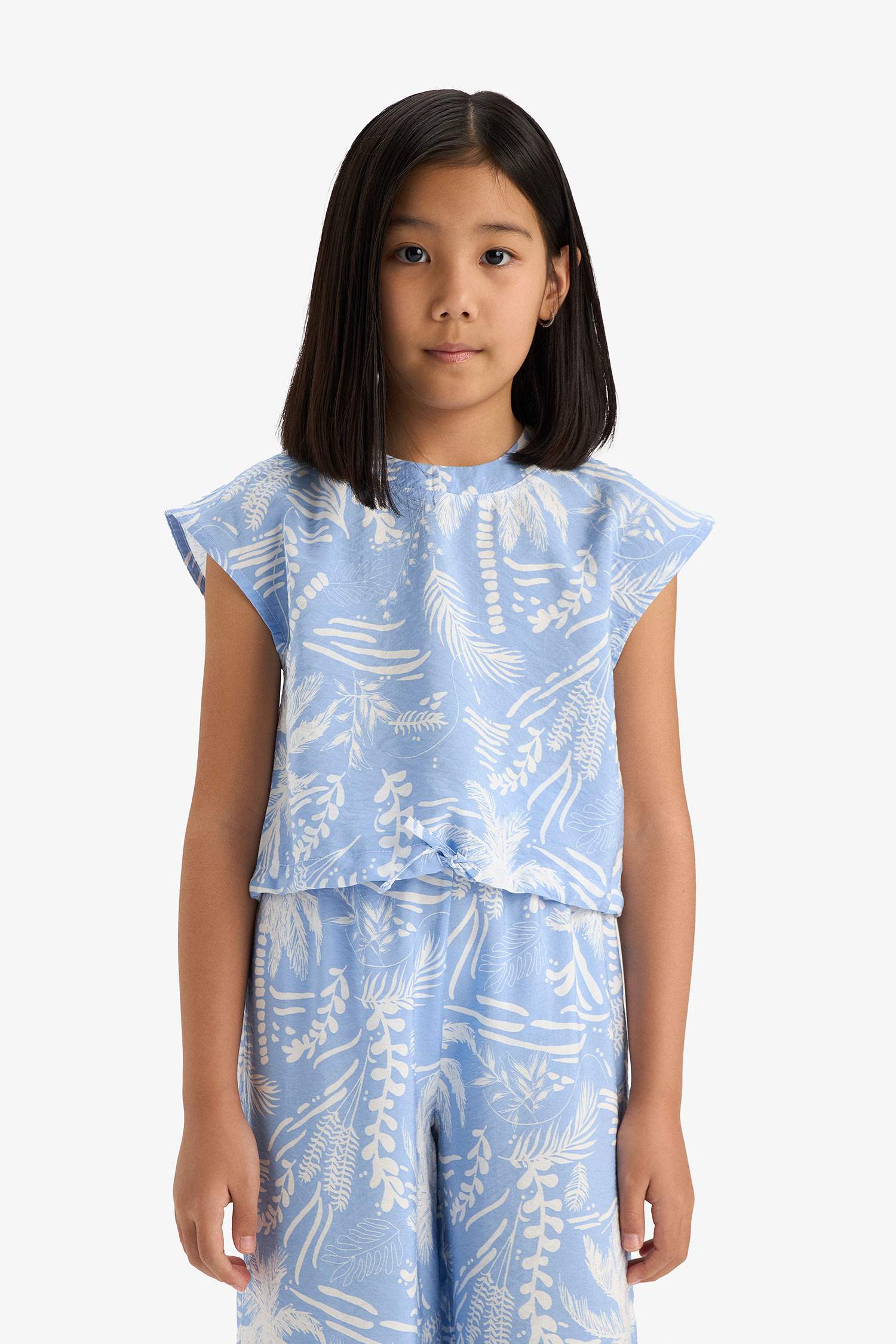 بلوزة كروب بناتي نص ردن