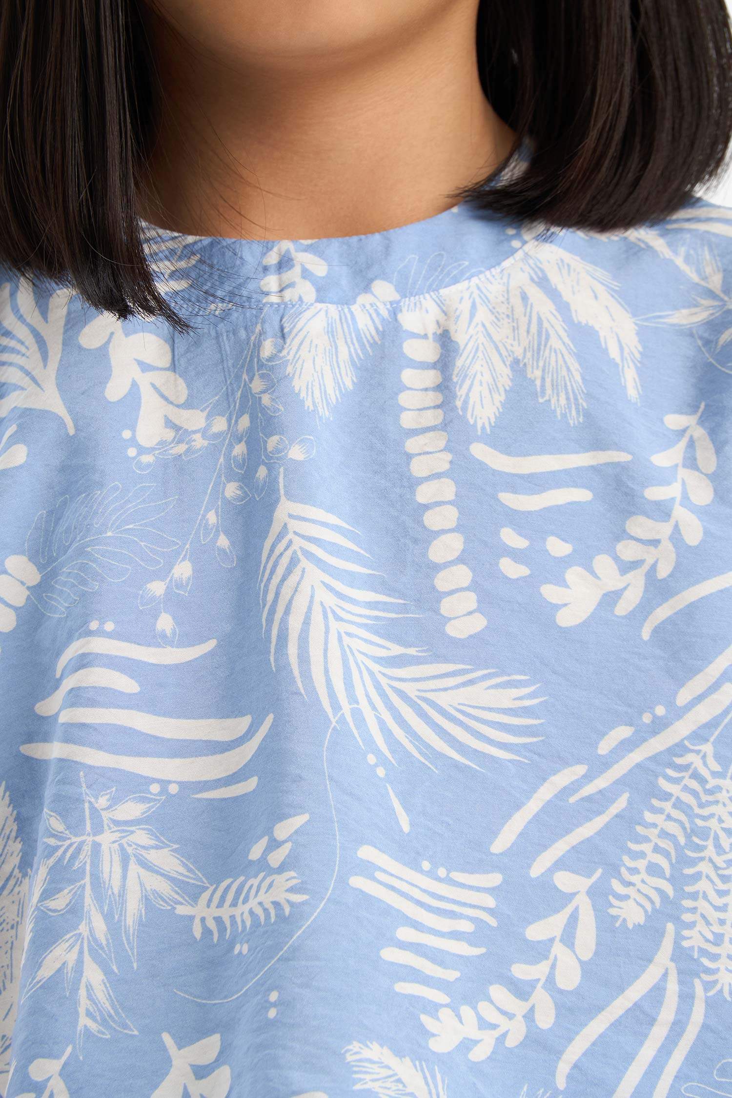 بلوزة كروب بناتي نص ردن