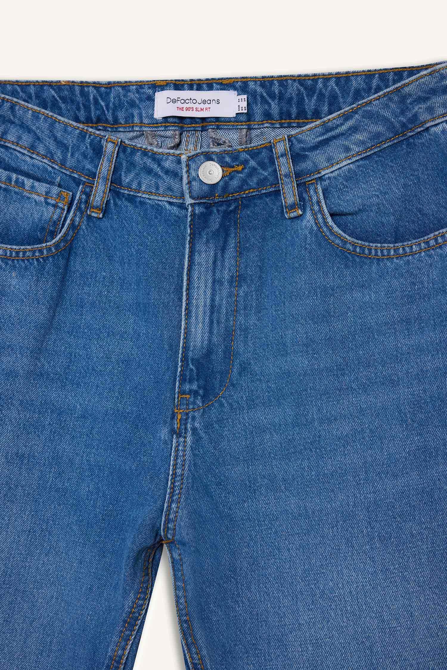 90's Slim Fit Jean Pantolon