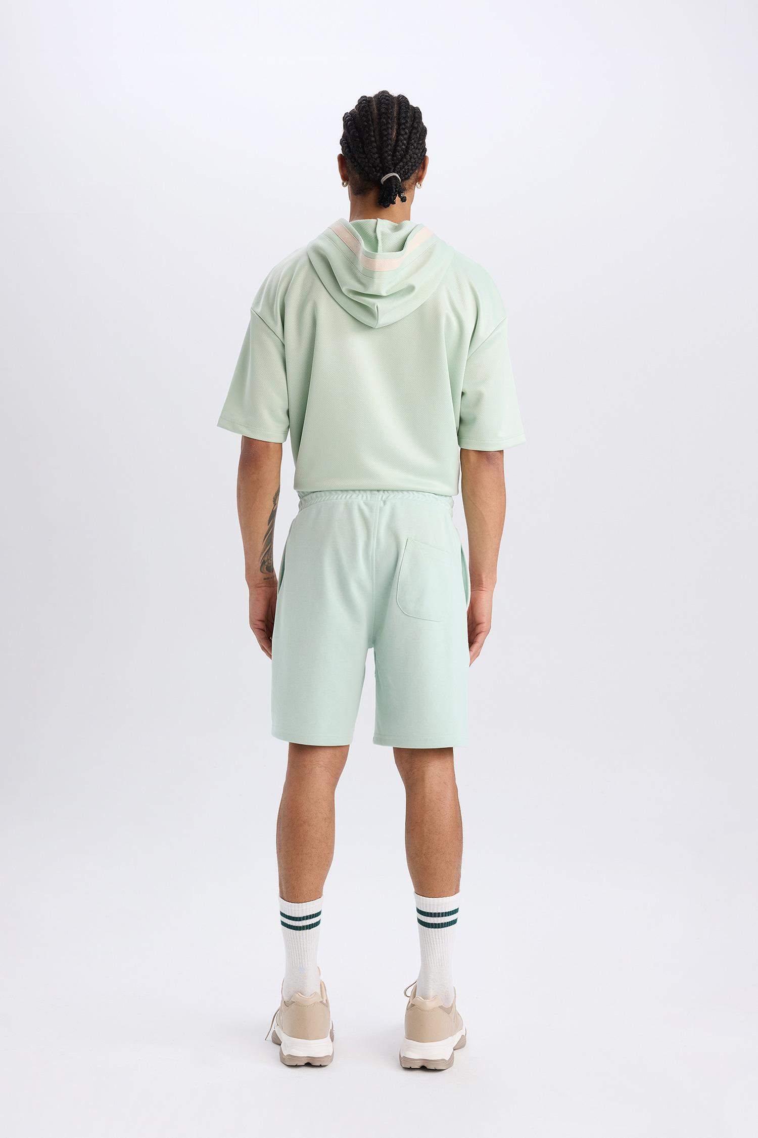 DeFactoFit NBA Golden State Warriors Standart Fit Kısa Paça Şort